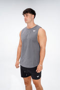 KTP SPORT MUSCLE TANK - DARK GREY
