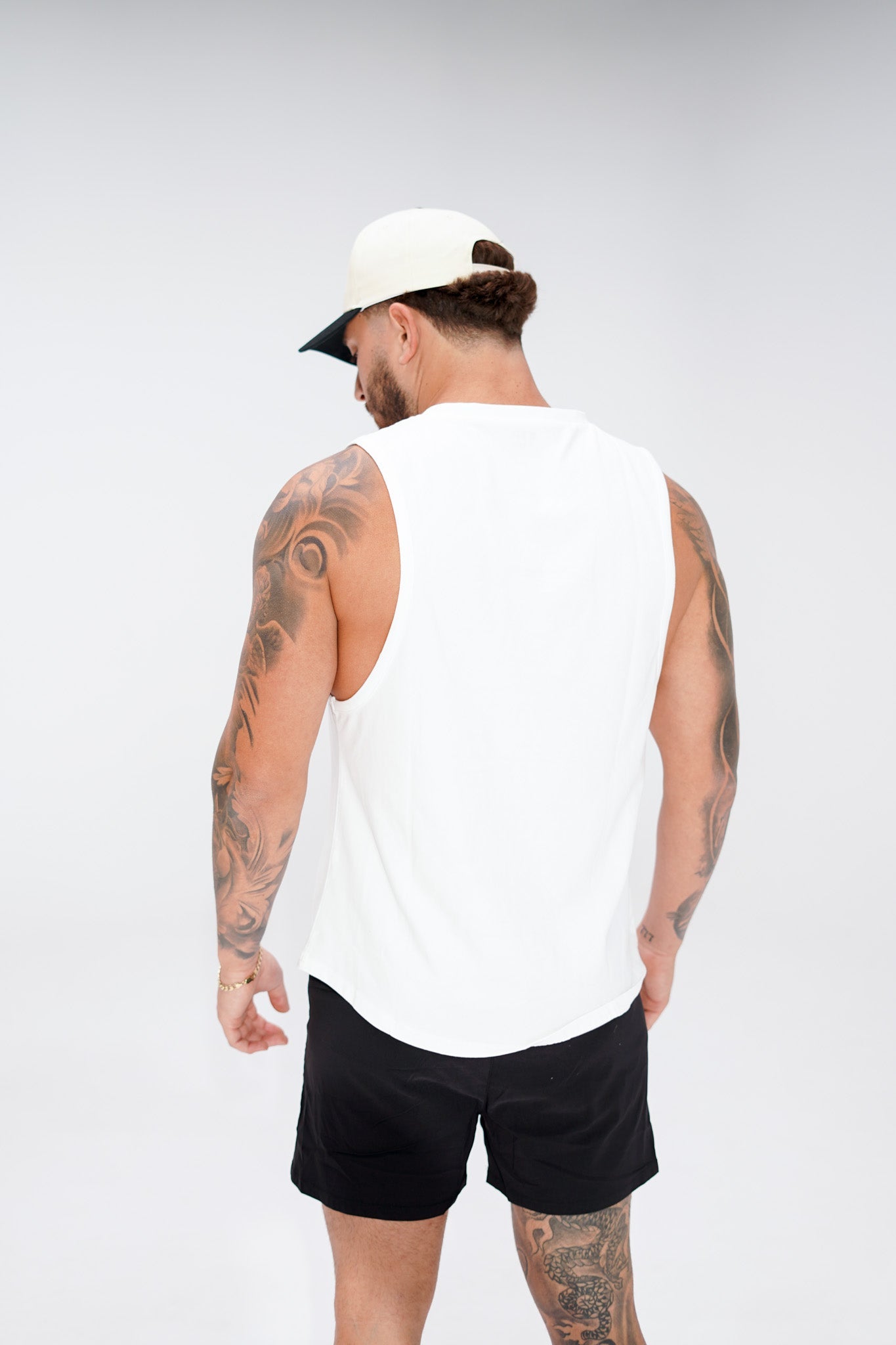 KTP SPORT MUSCLE TANK - WHITE