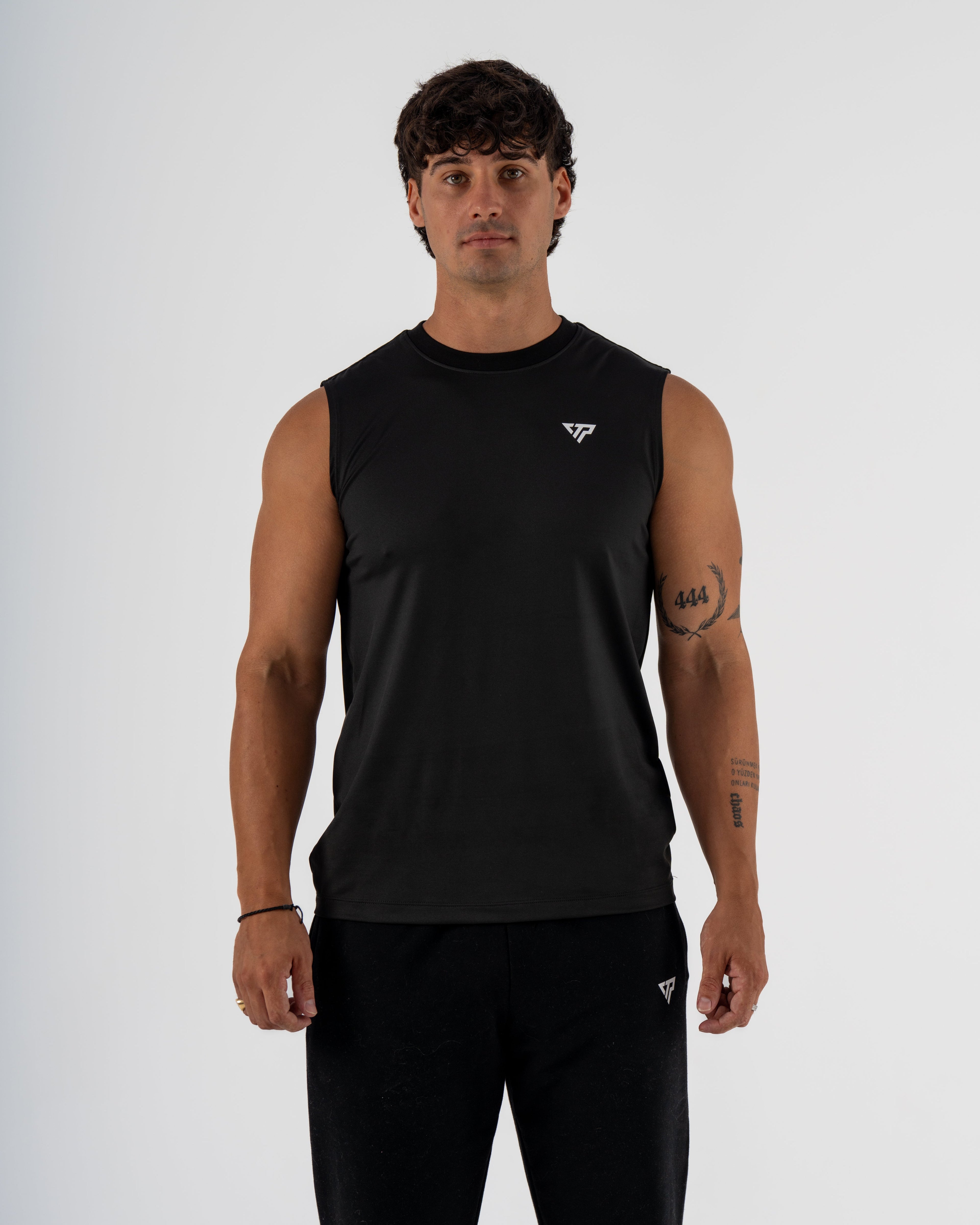 KTP DRY FIT TANK - BLACK