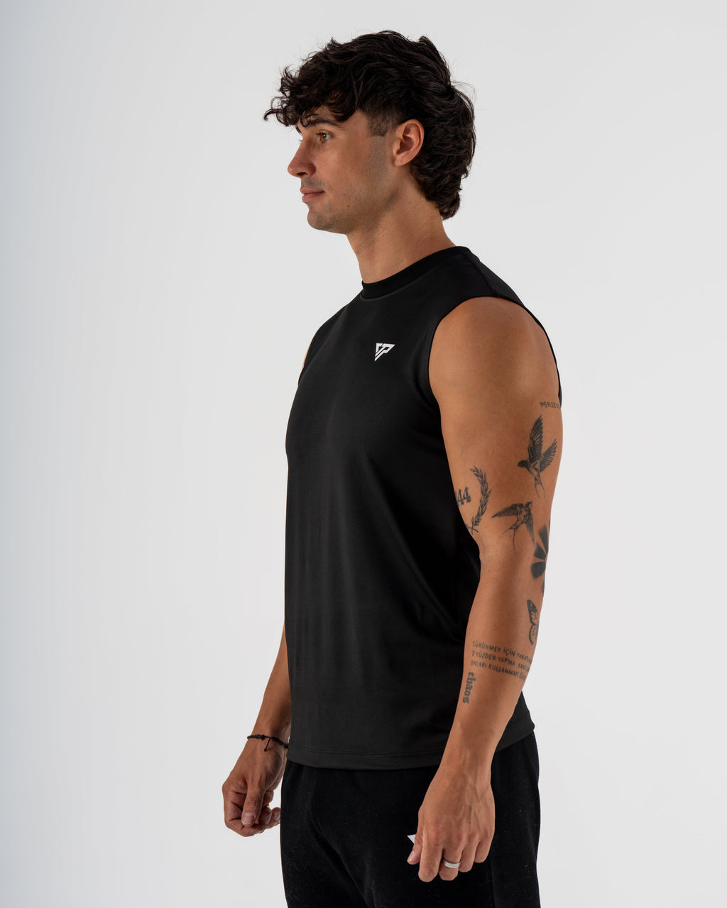 KTP DRY FIT TANK - BLACK