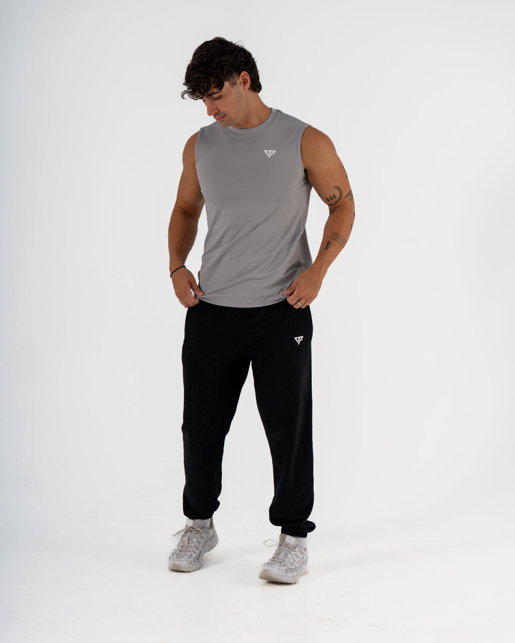 KTP DRY FIT TANK - GREY