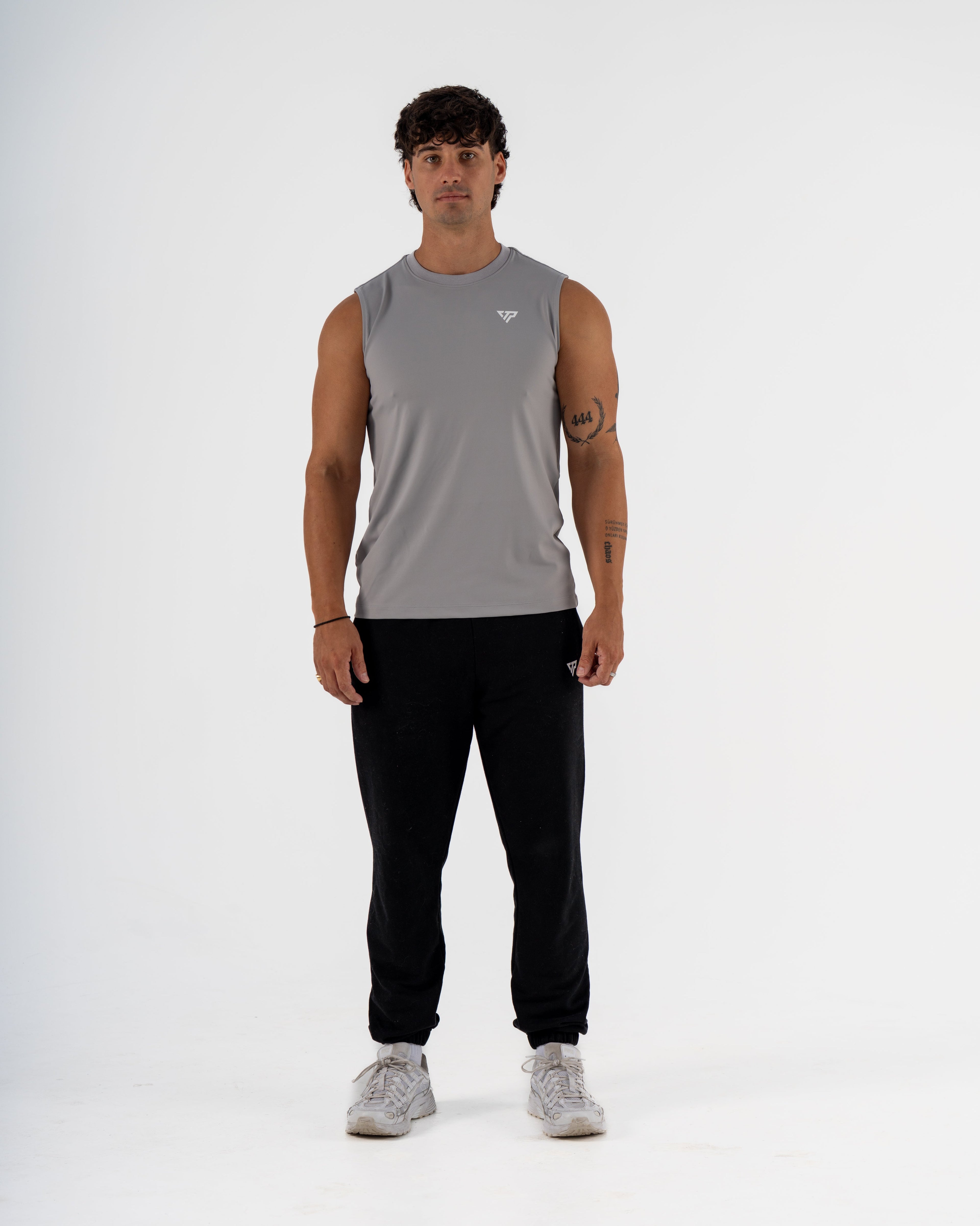 KTP DRY FIT TANK - GREY