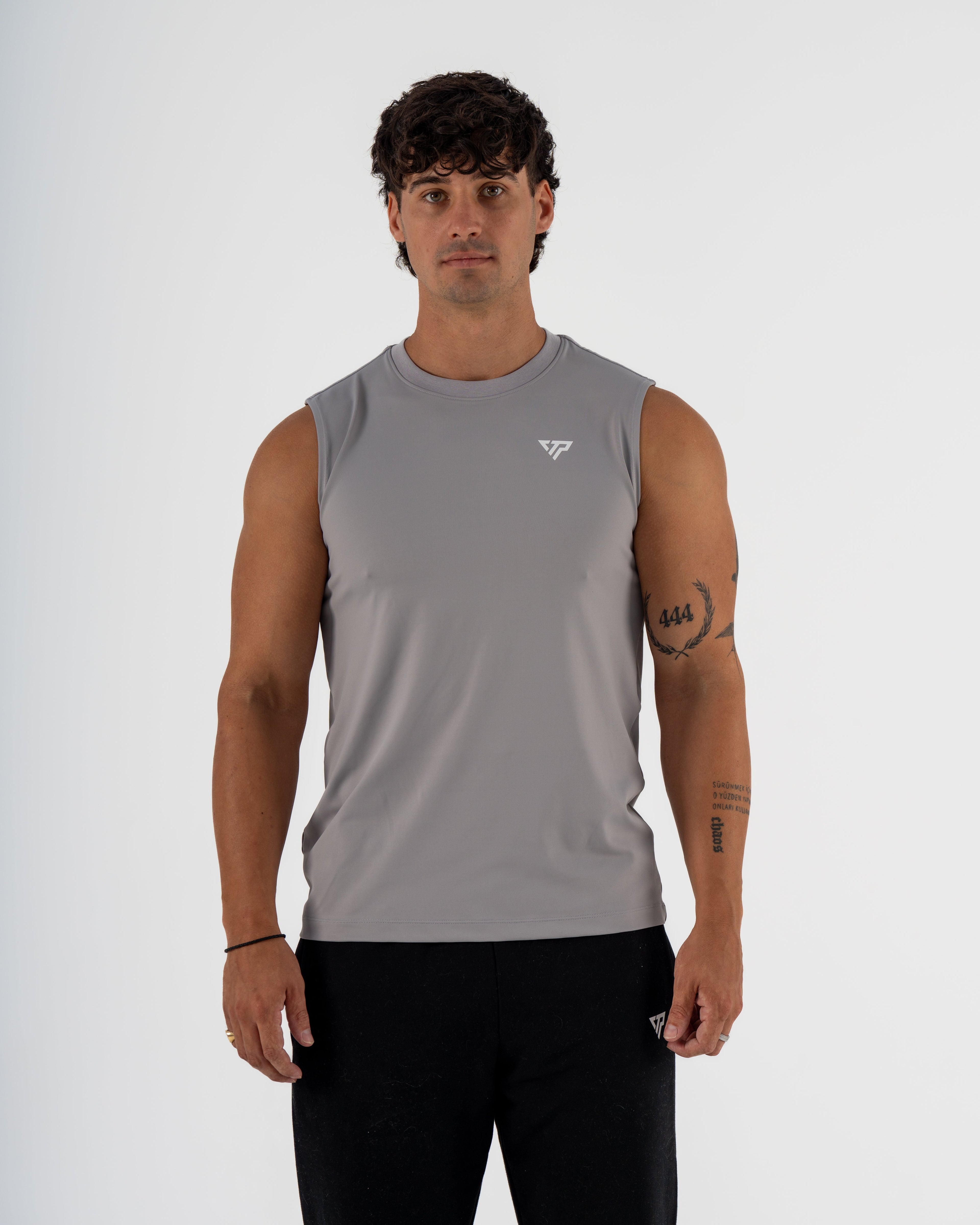 KTP DRY FIT TANK - GREY