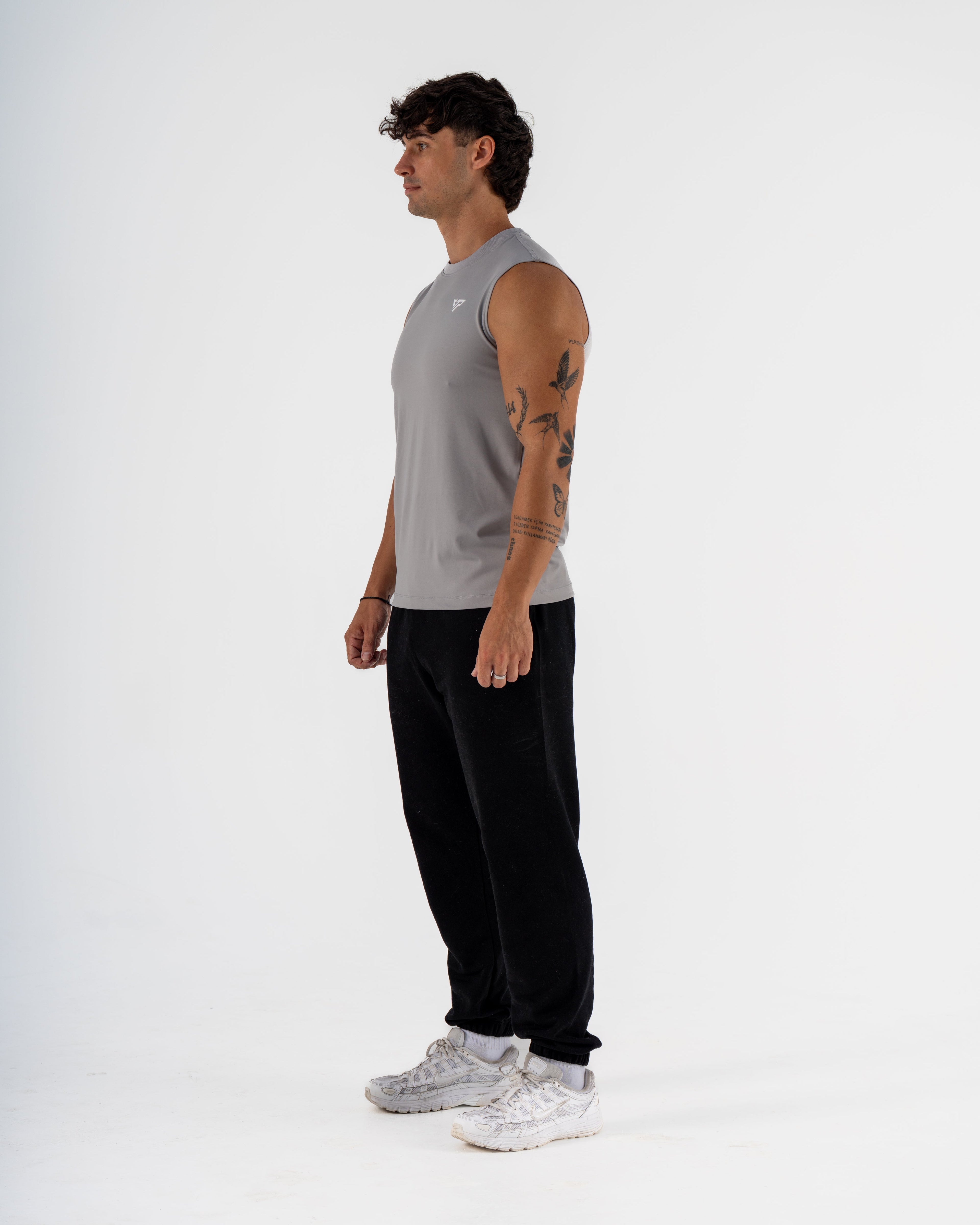 KTP DRY FIT TANK - GREY