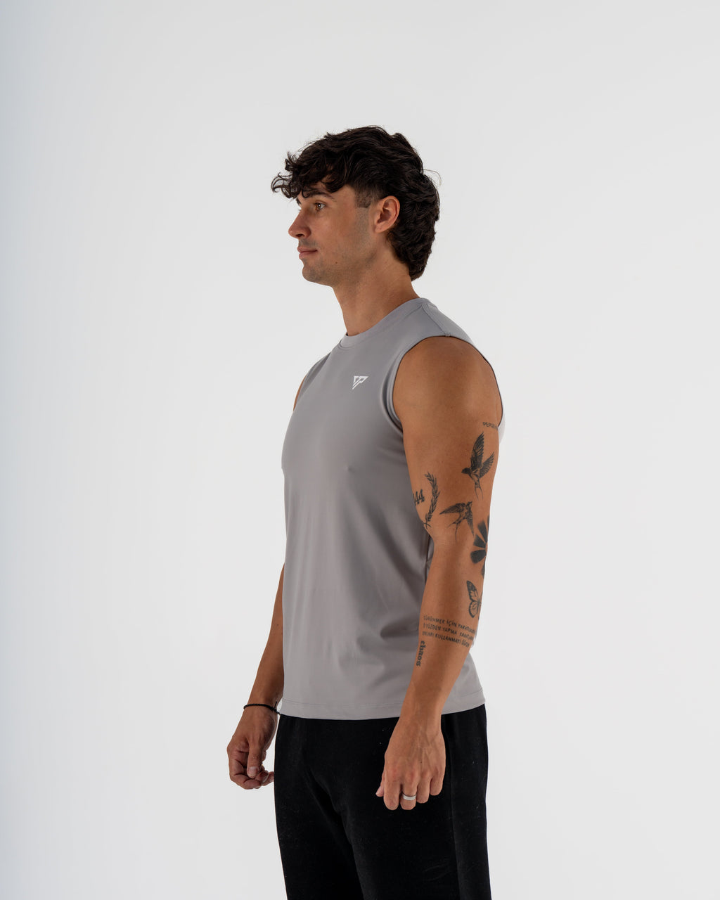 KTP DRY FIT TANK - GREY