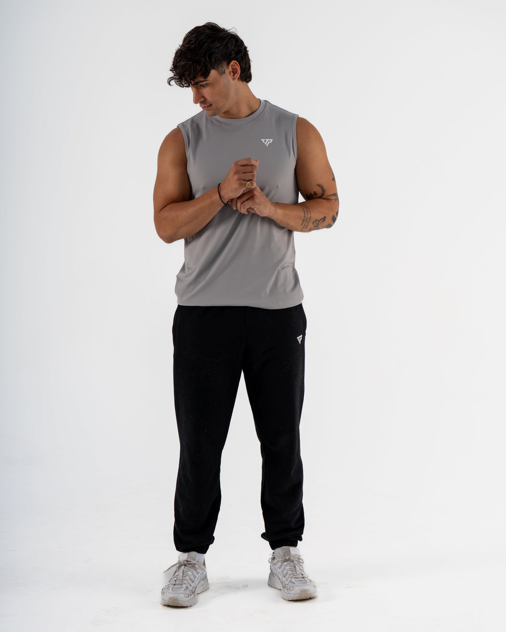 KTP DRY FIT TANK - GREY