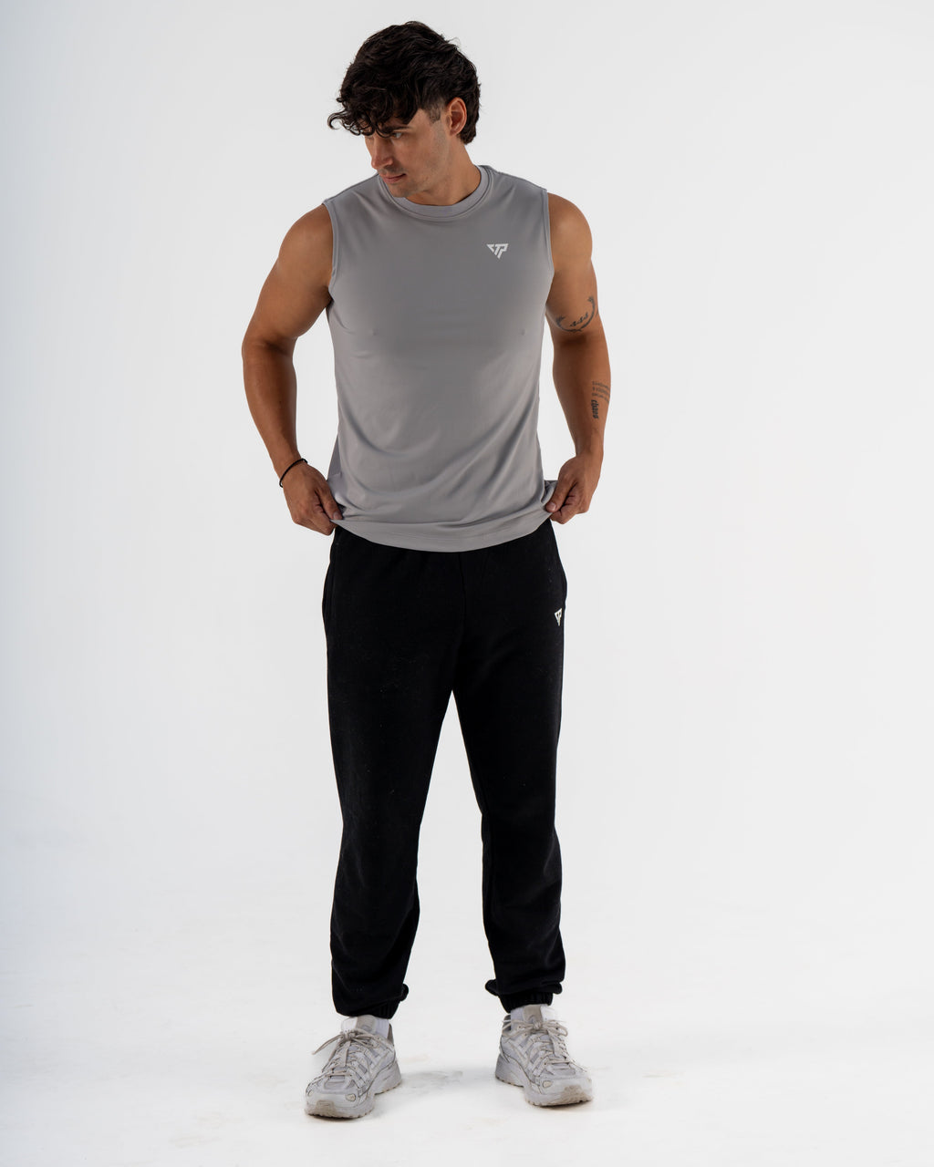 KTP DRY FIT TANK - GREY