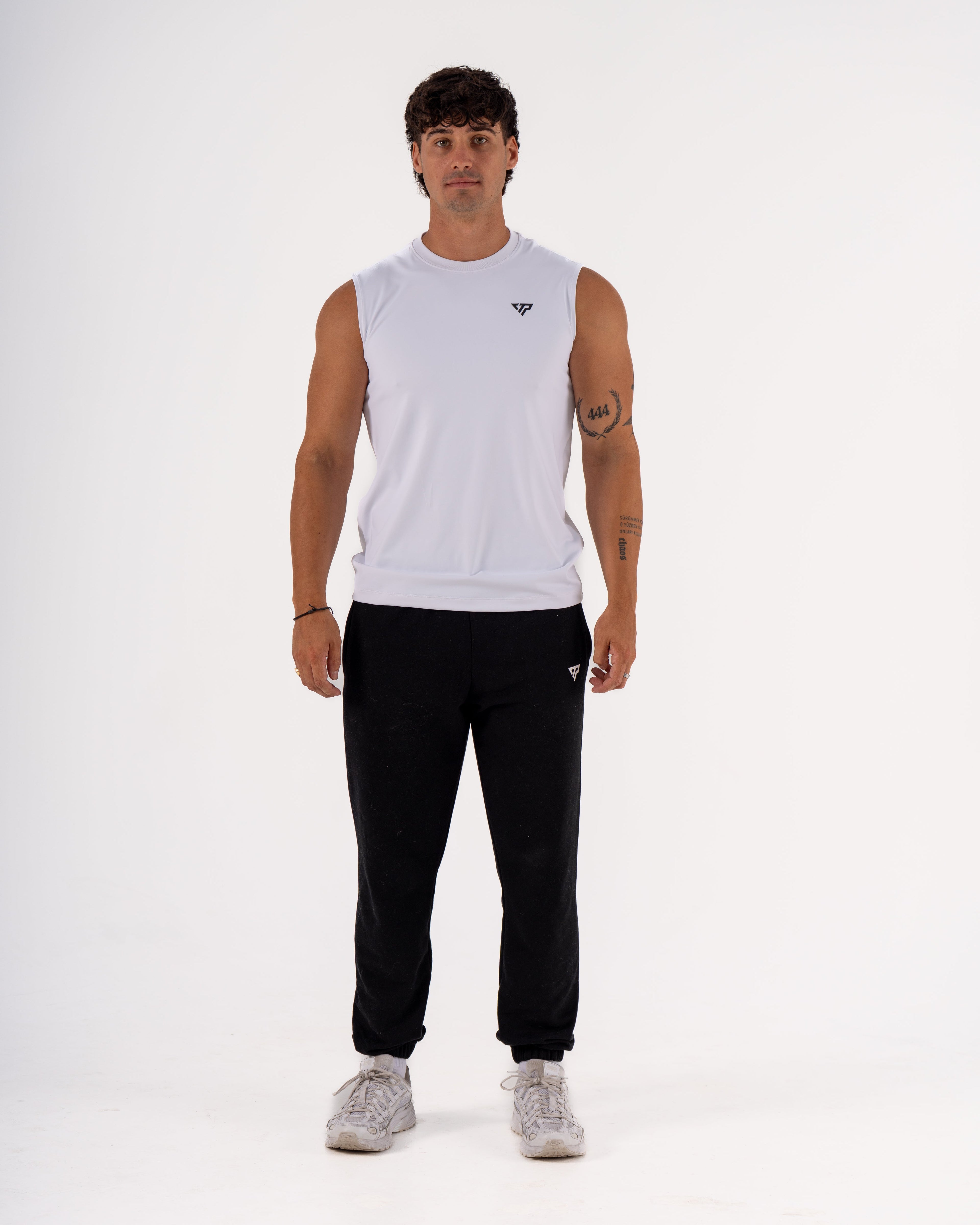 KTP DRY FIT TANK - WHITE