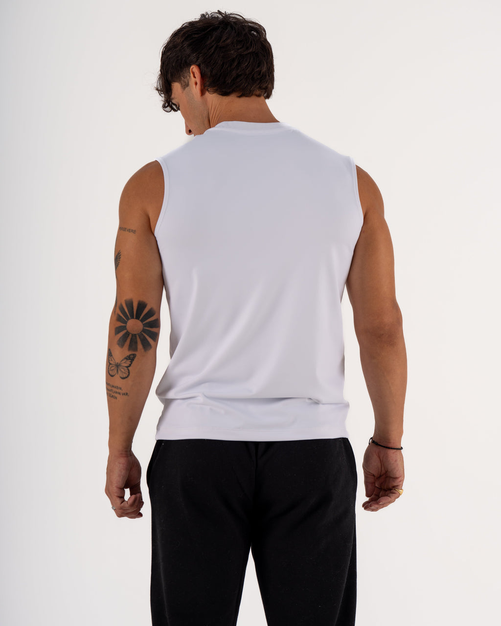 KTP DRY FIT TANK - WHITE