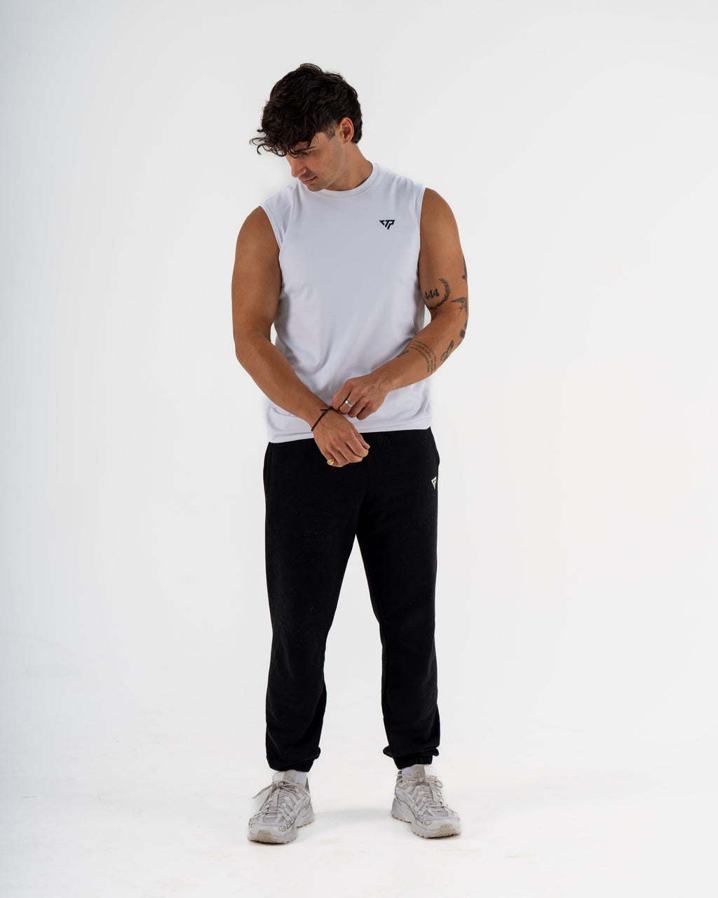 KTP DRY FIT TANK - WHITE
