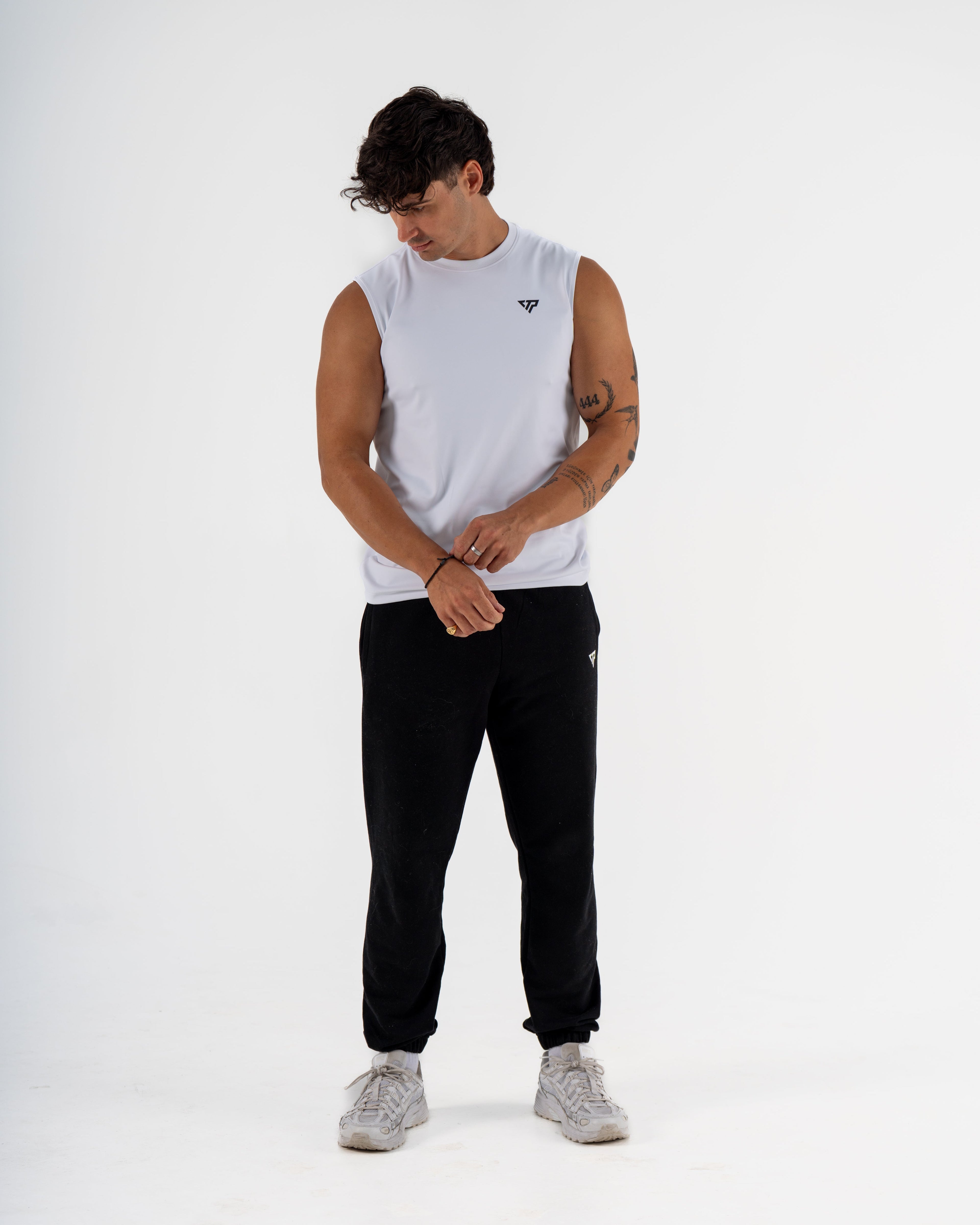 KTP DRY FIT TANK - WHITE