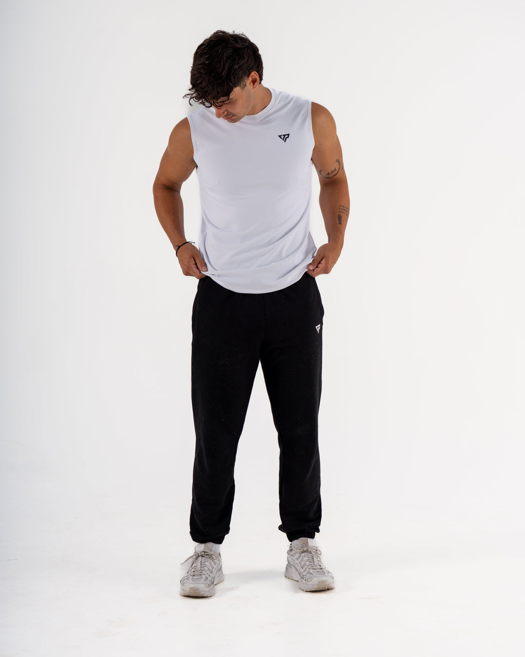 KTP DRY FIT TANK - WHITE