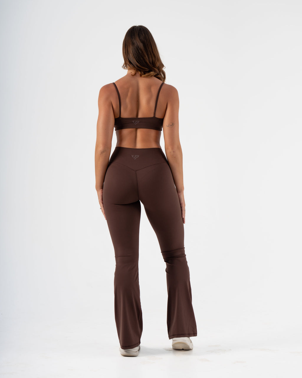 SIGNATURE FLARE PANTS LONG LENGTH -  ESPRESSO
