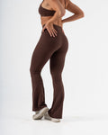 SIGNATURE FLARE PANTS LONG LENGTH -  ESPRESSO