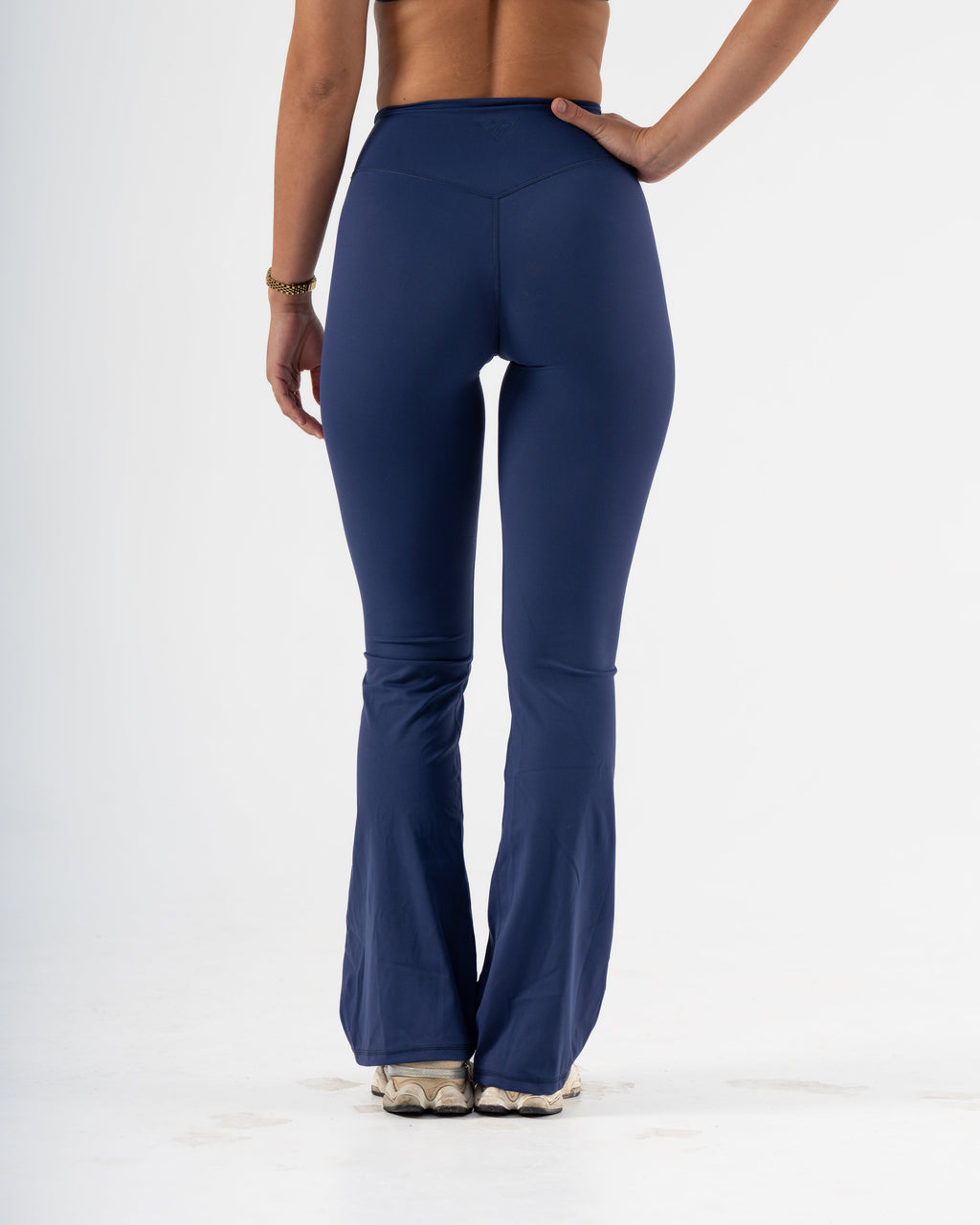 SIGNATURE FLARE PANTS LONG LENGTH - NAVY