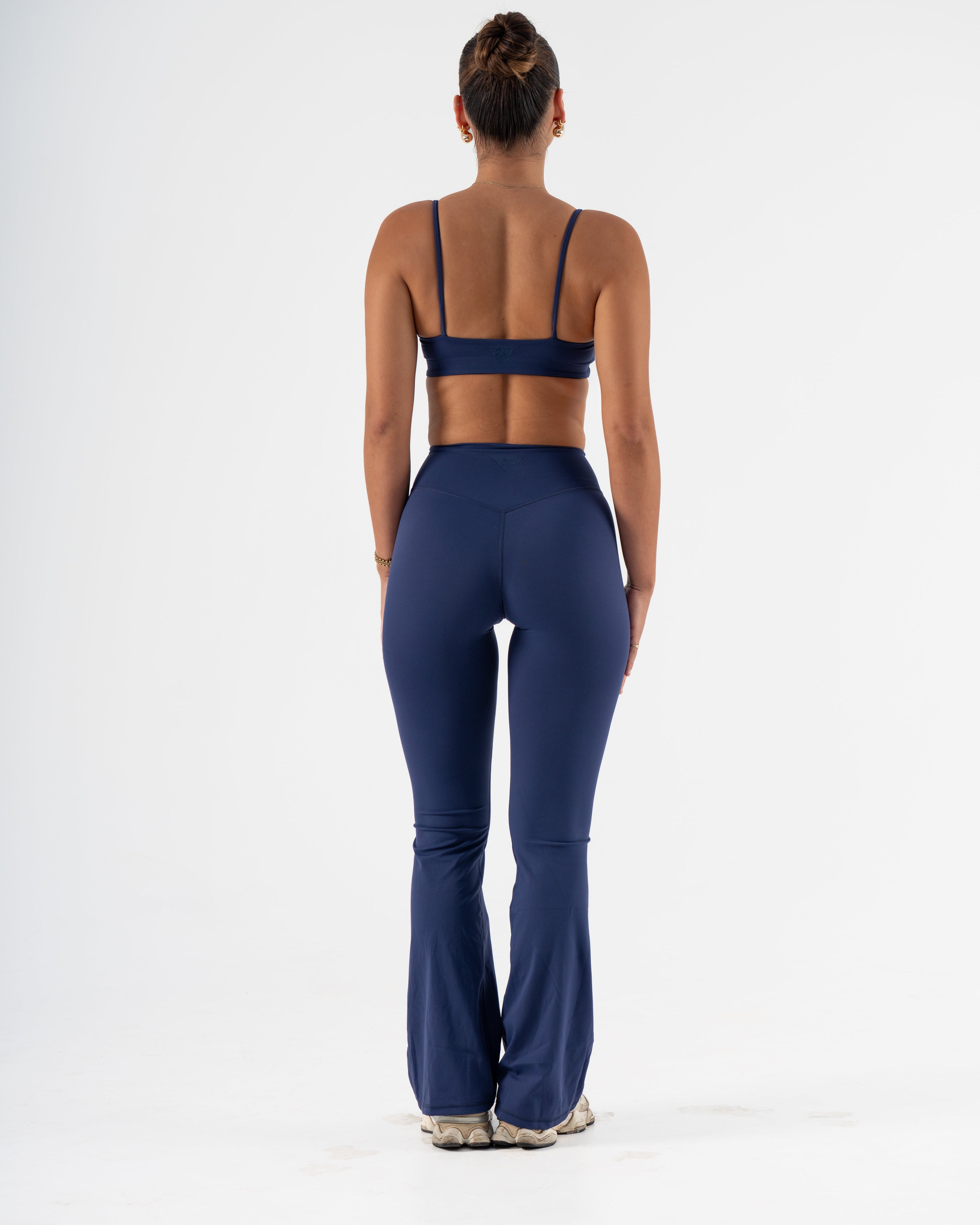 SIGNATURE FLARE PANTS LONG LENGTH - NAVY