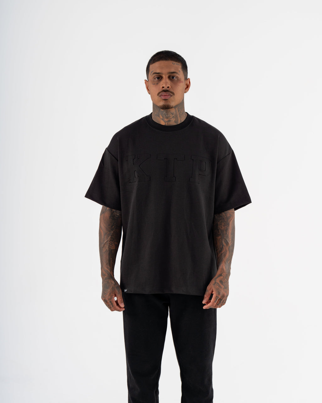EMBOSSED KTP TEE 2 - BLACK