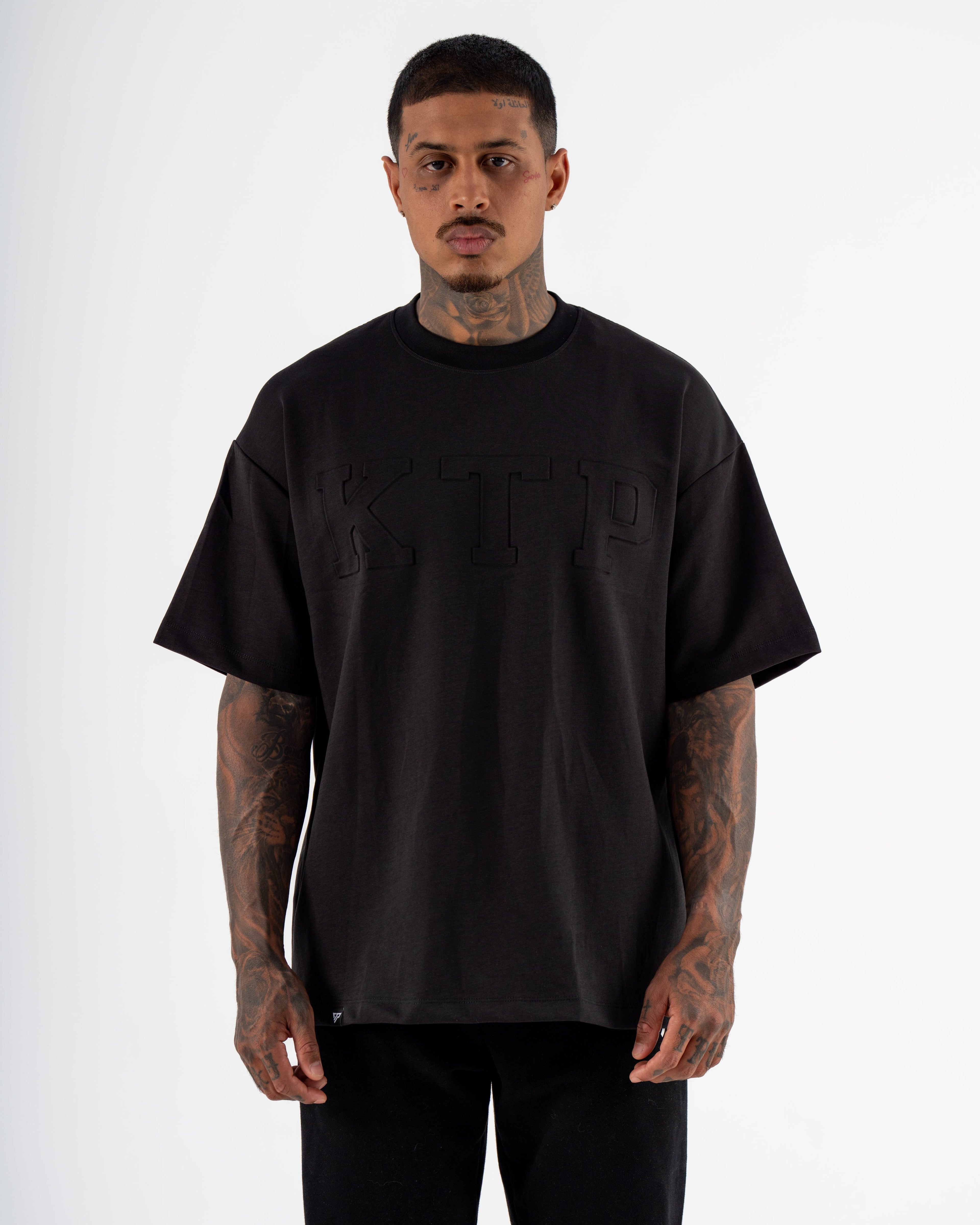EMBOSSED KTP TEE 2 - BLACK