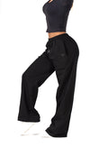 CLASSIC WIDE LEG SWEATPANTS - BLACK