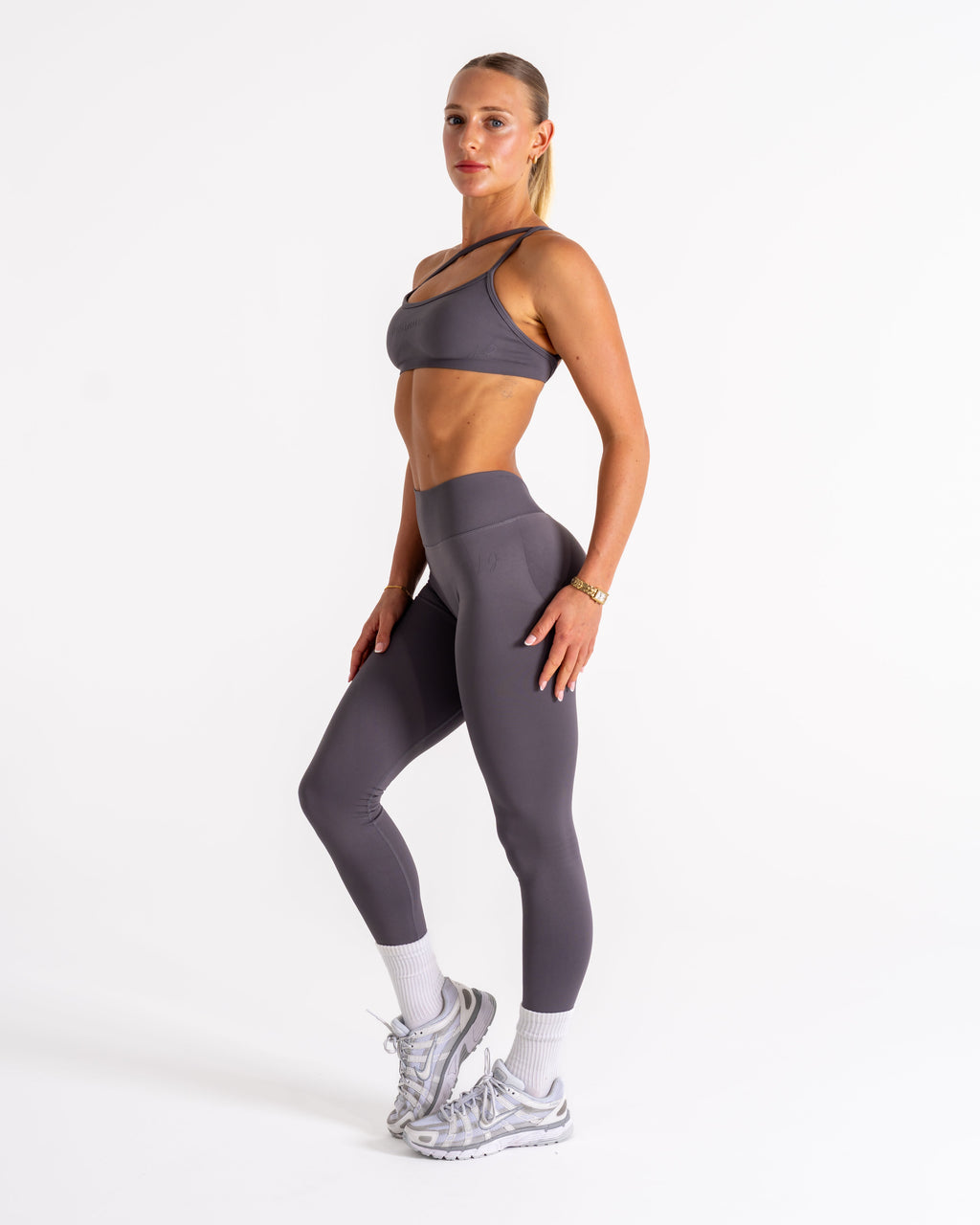 LJ V-BACK SCRUNCH LEGGING - STORM