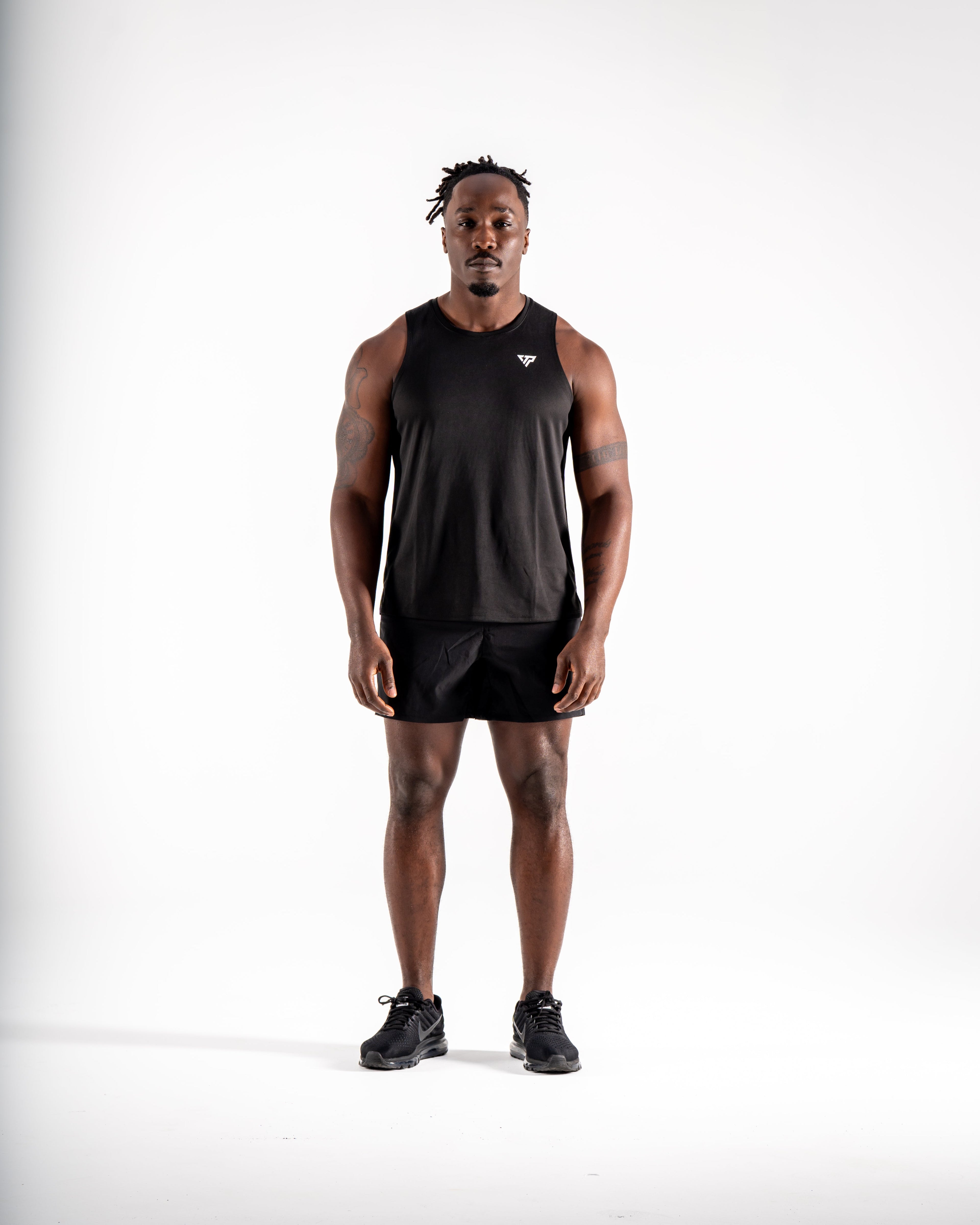 KTP TRAINING SINGLET - BLACK