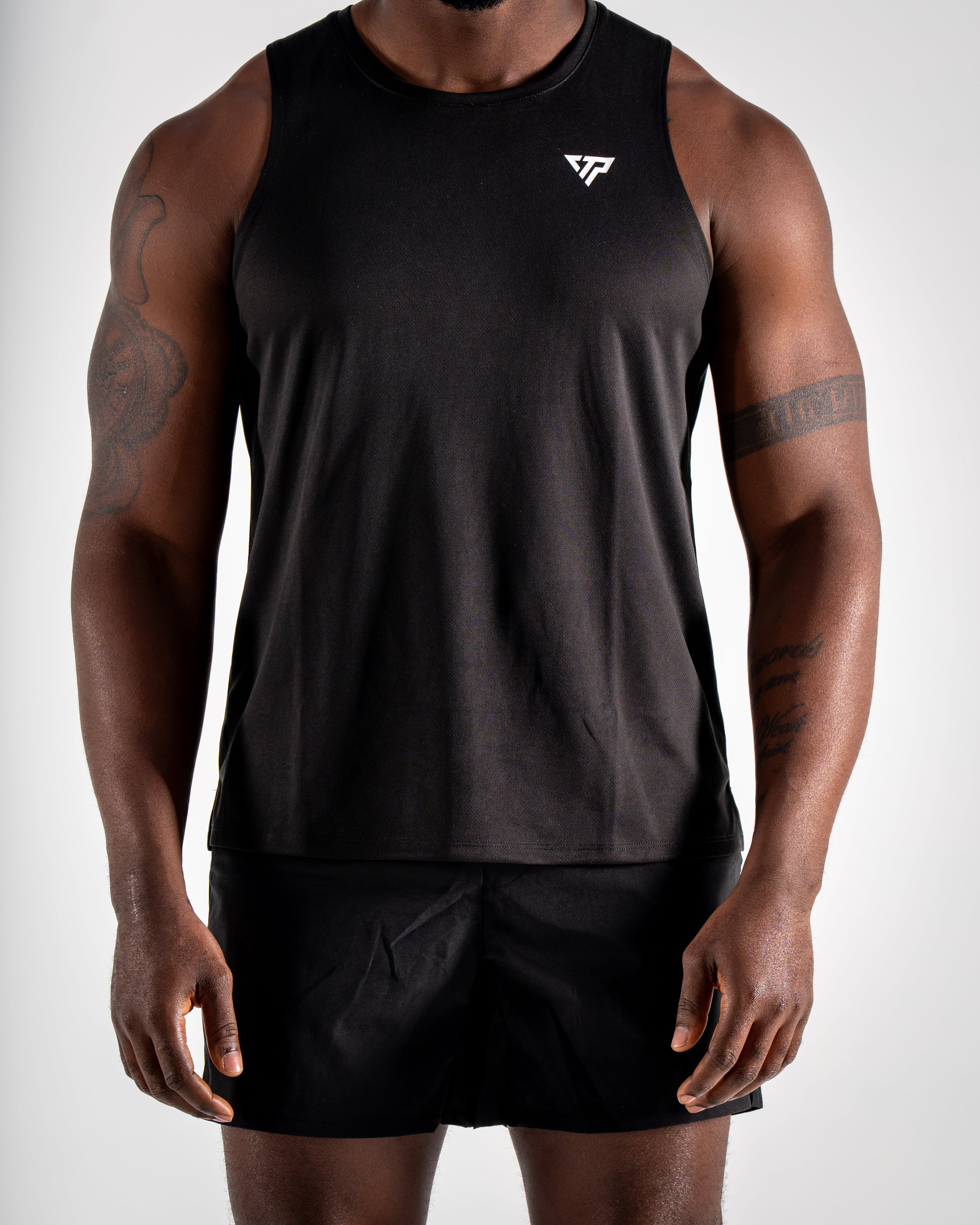 KTP TRAINING SINGLET - BLACK