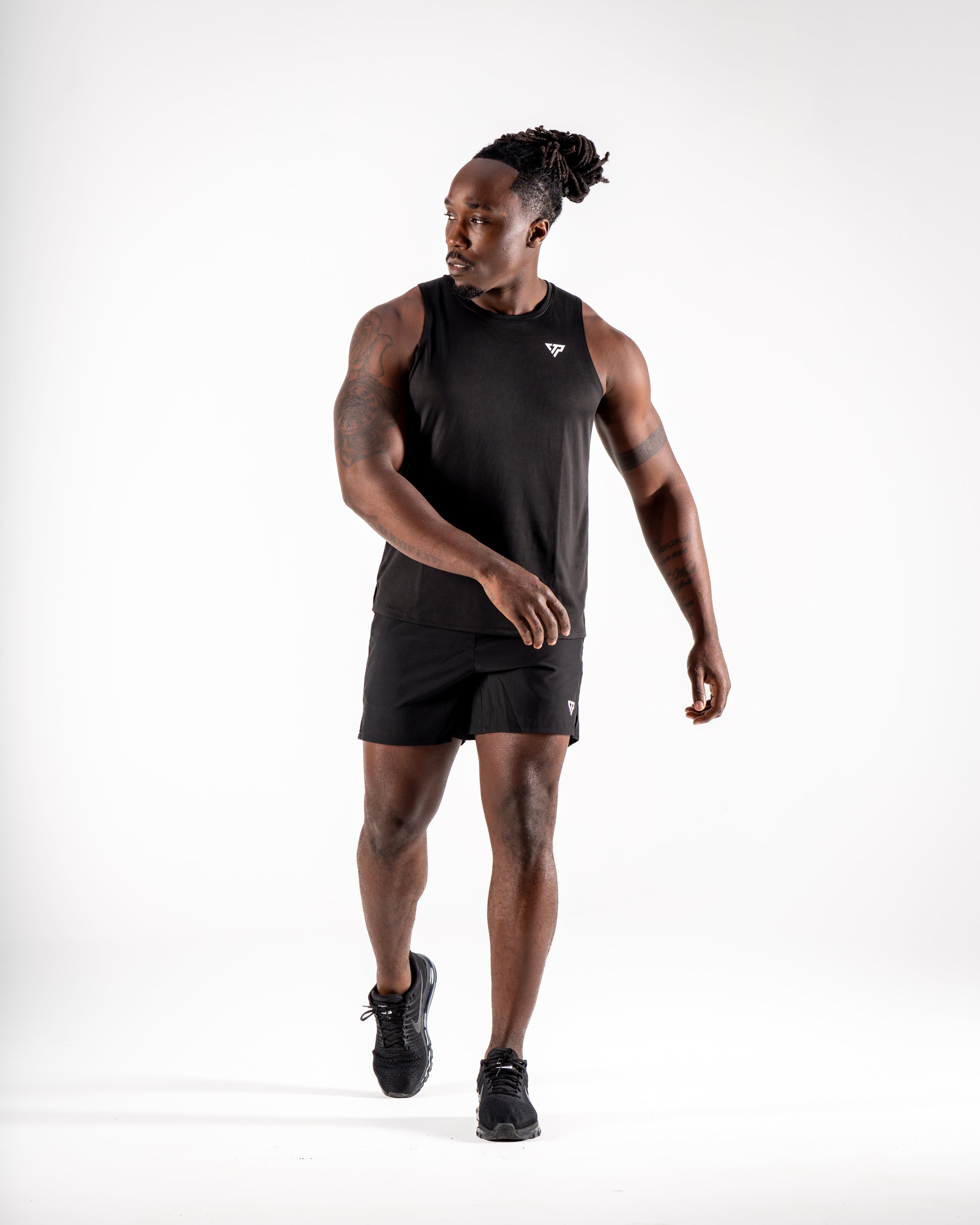 KTP TRAINING SINGLET - BLACK