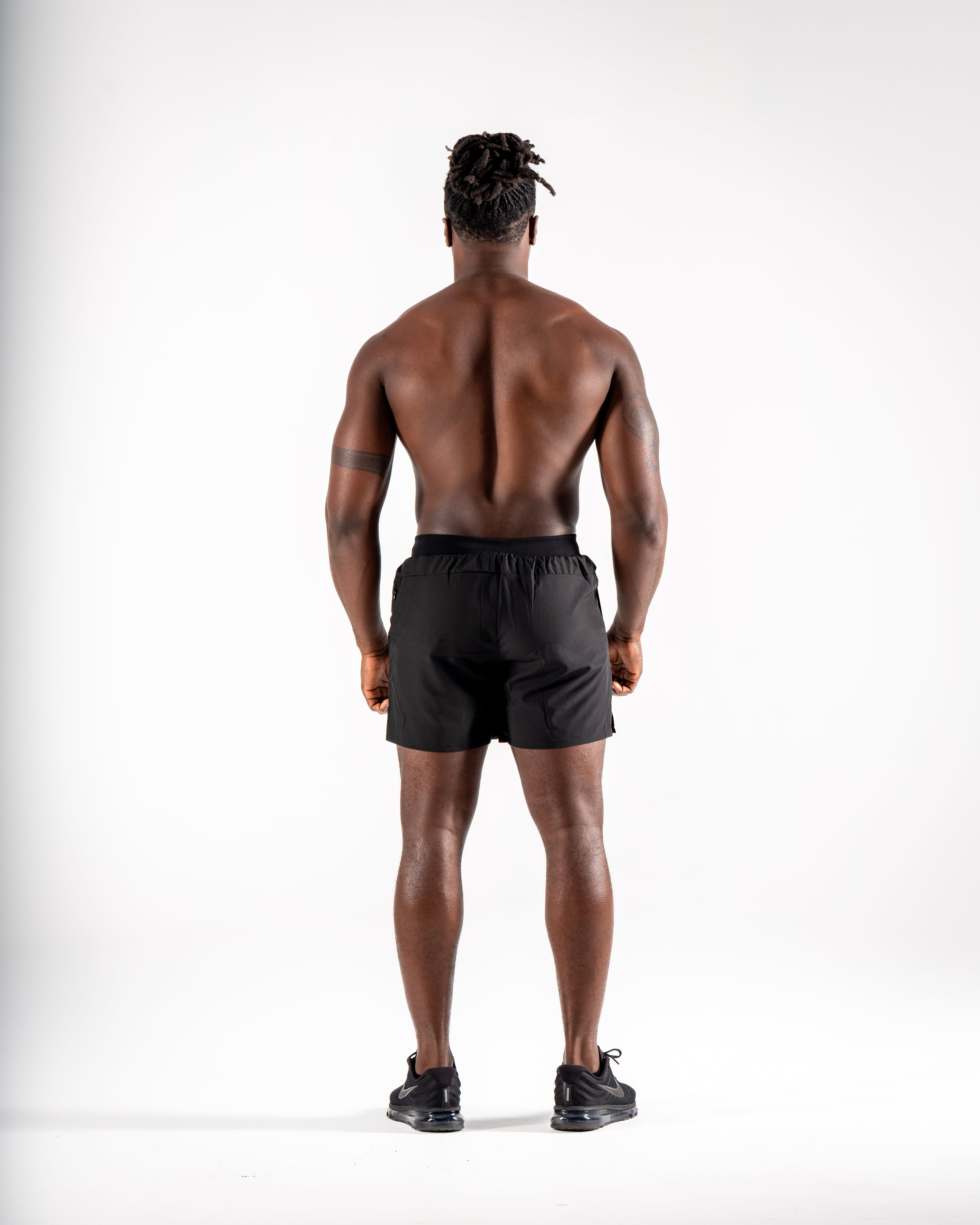 KTP TRAINING SHORTS - BLACK