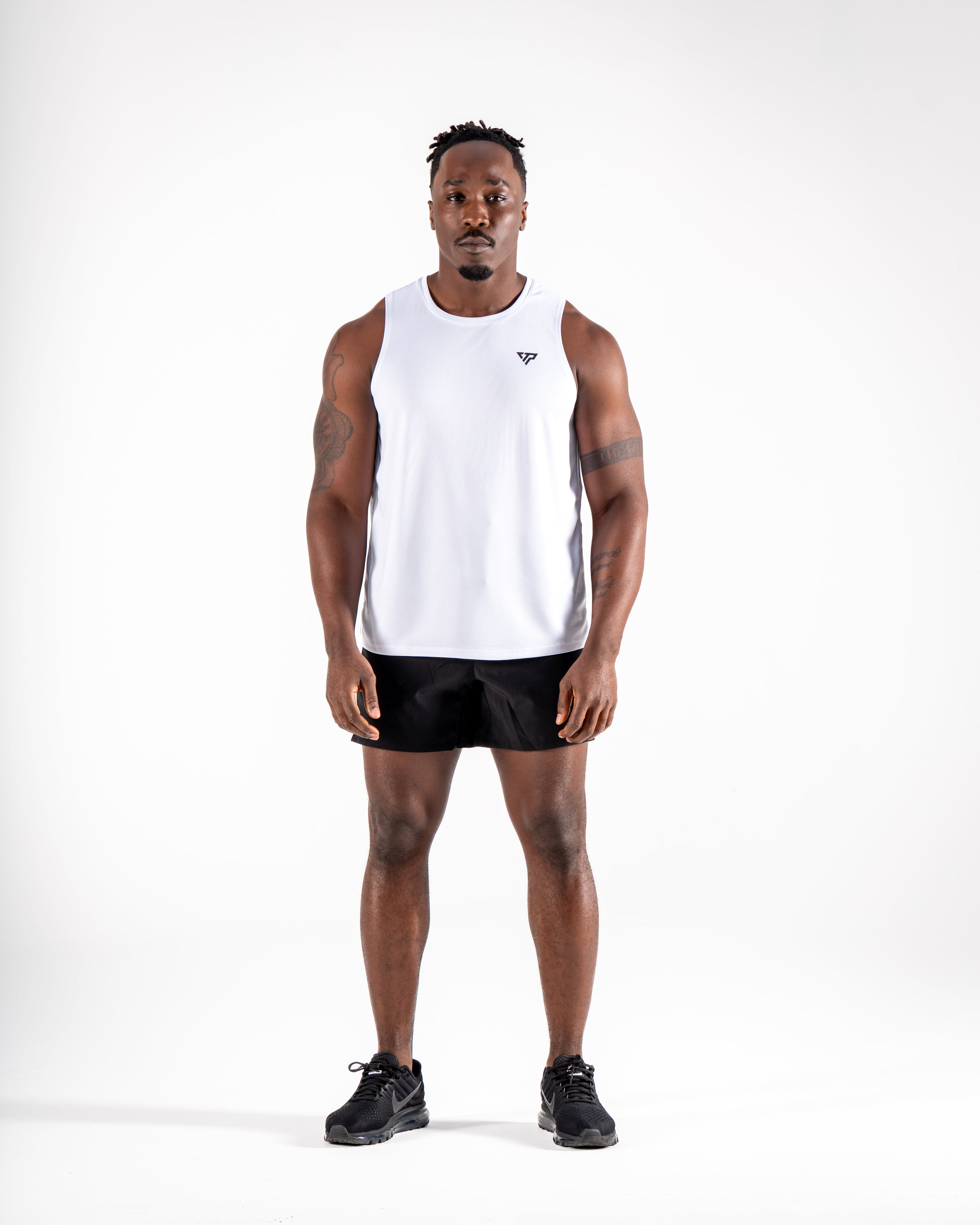 KTP TRAINING SINGLET - WHITE