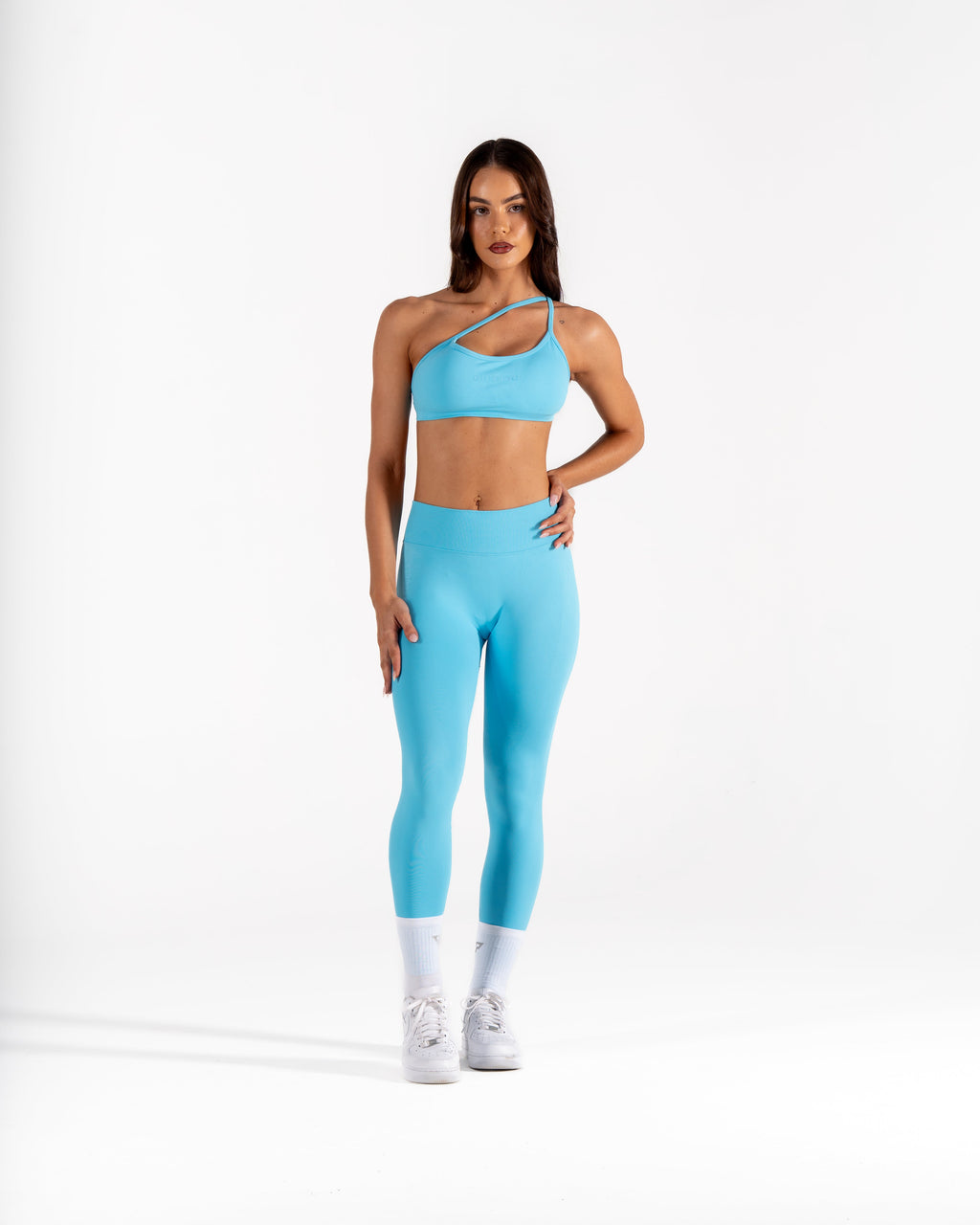 LJ V-BACK SCRUNCH LEGGING - ICE BLUE