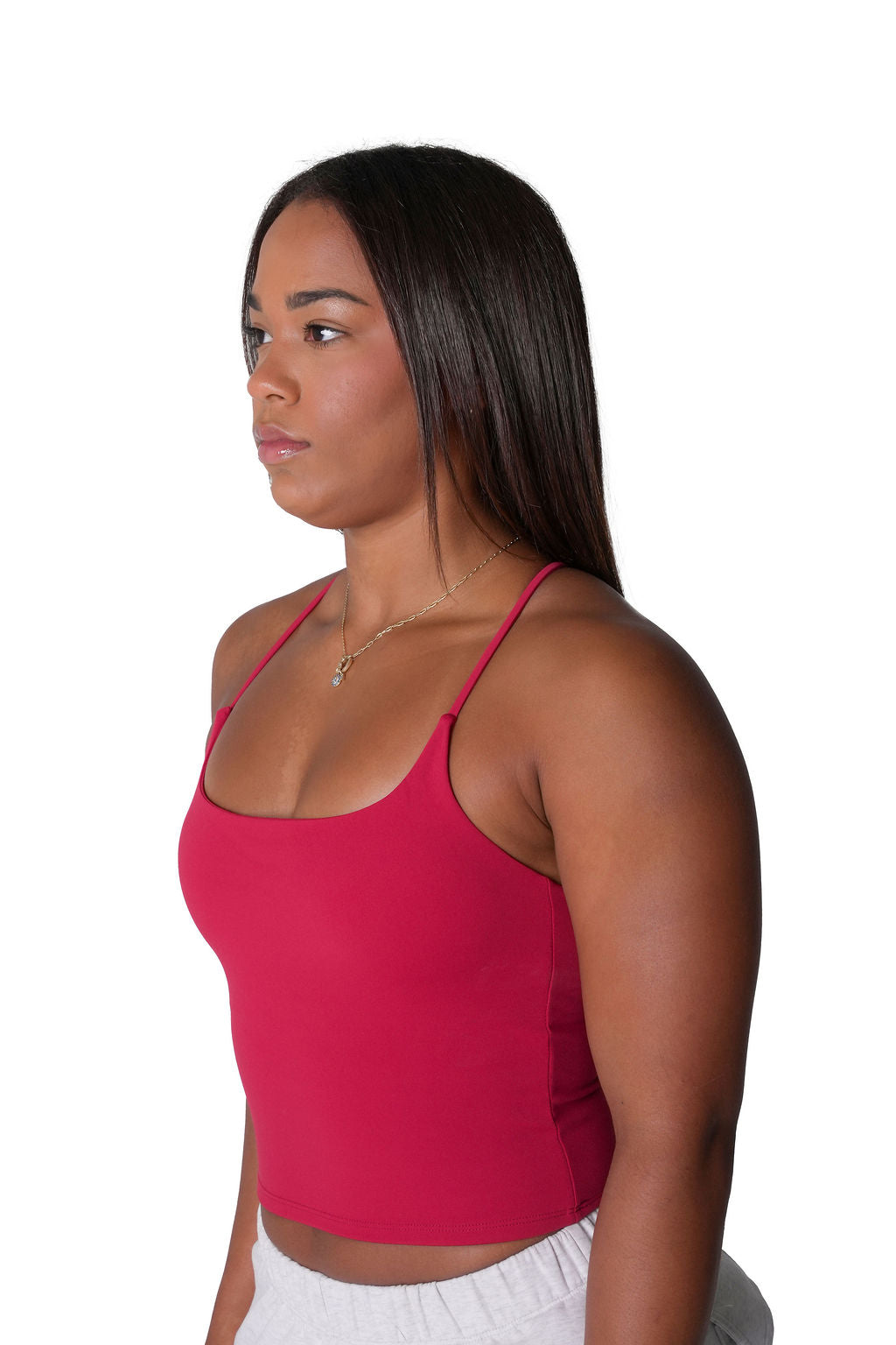 NAAZ TANK - DARK RED