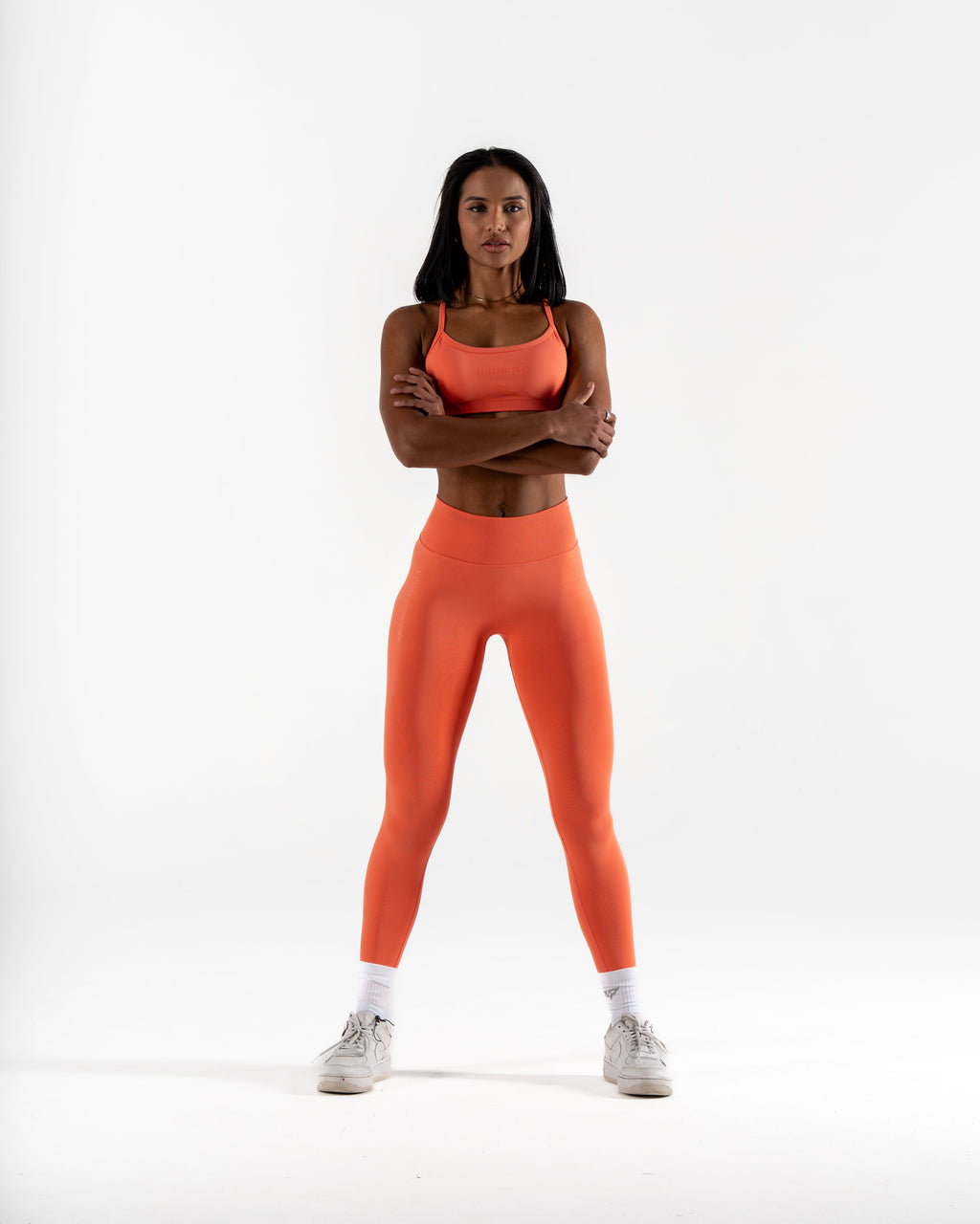 LJ V-BACK SCRUNCH LEGGING - TAHITI ORANGE