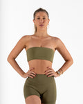 BANDEAU - DARK KHAKI GREEN