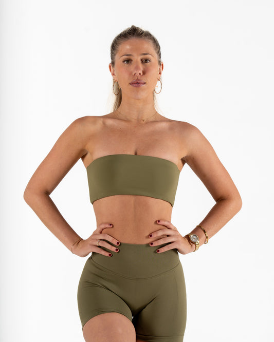 BANDEAU - DARK KHAKI GREEN