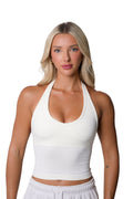 RECOIL HALTER TANK TOP - OFF WHITE