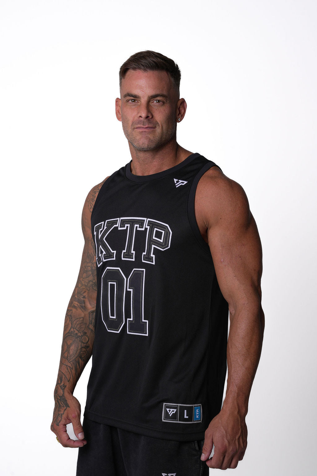 KTP BASKETBALL TANK - BLACK