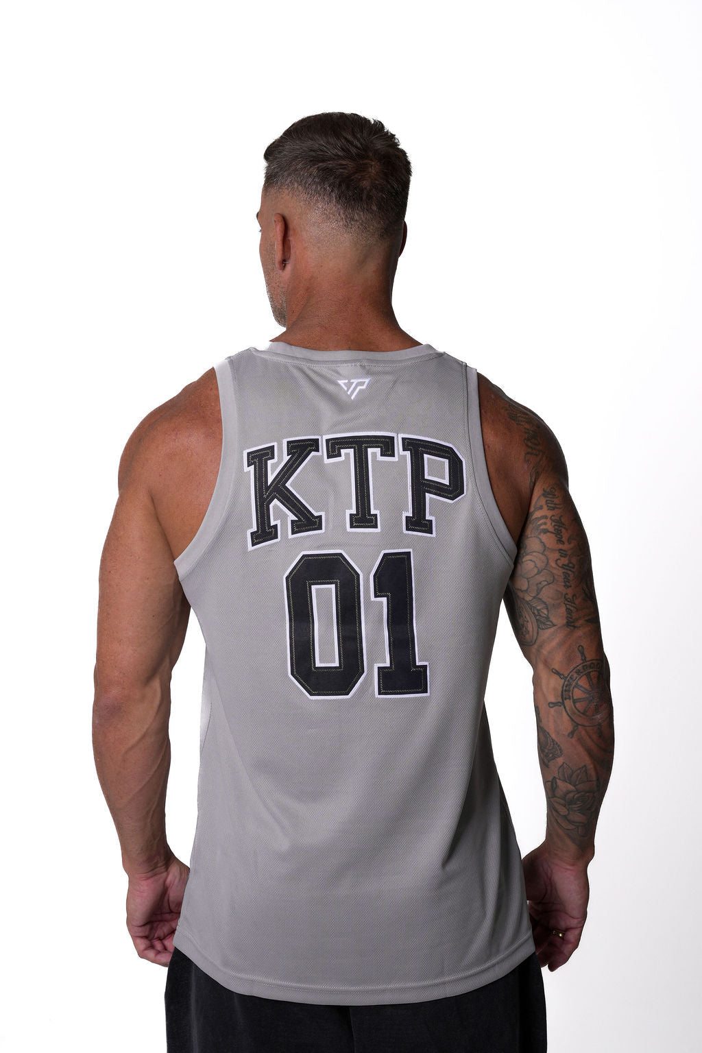KTP BASKETBALL TANK - GREY