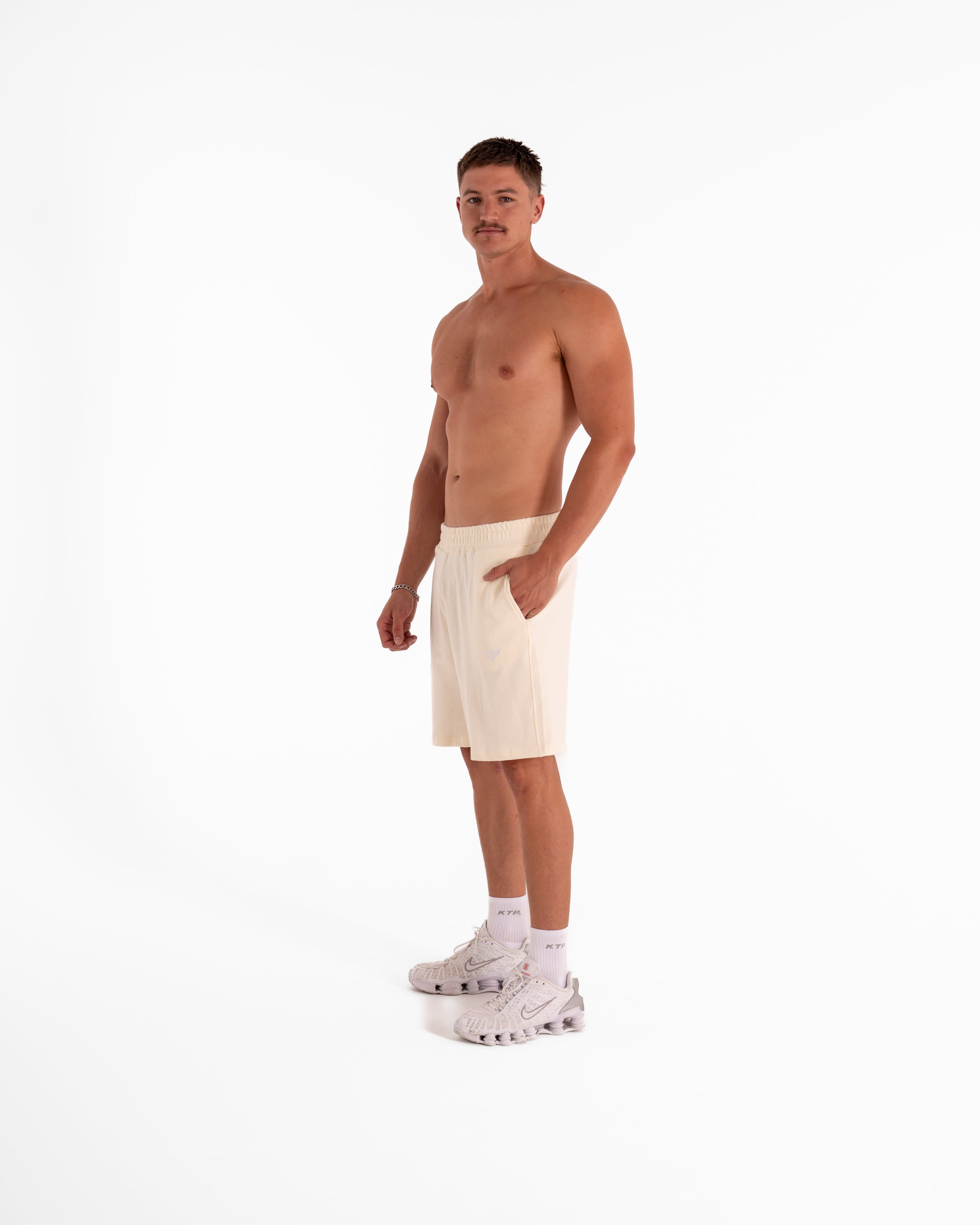 KTP CASUAL SHORTS - IVORY