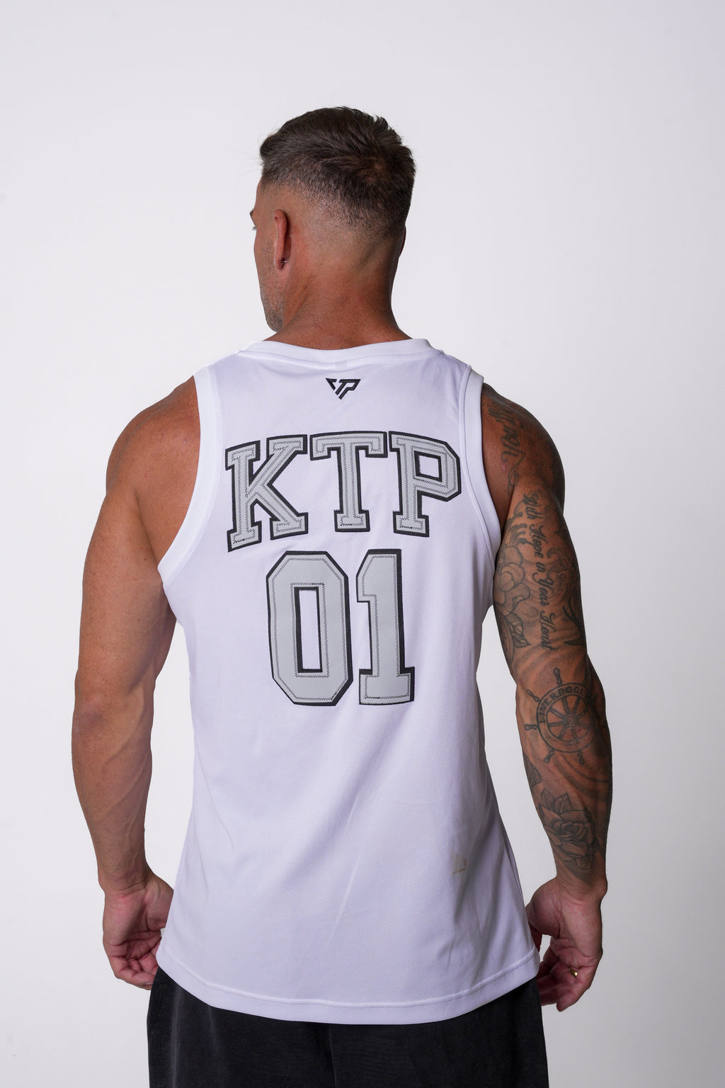 BASKETBALL TANK - WHITE