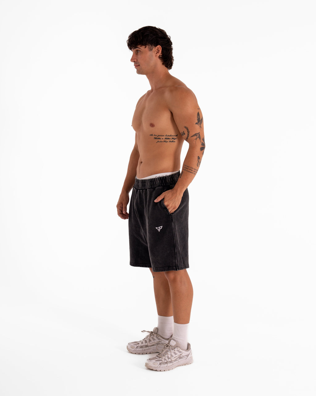 KTP CASUAL SHORTS - BLACK