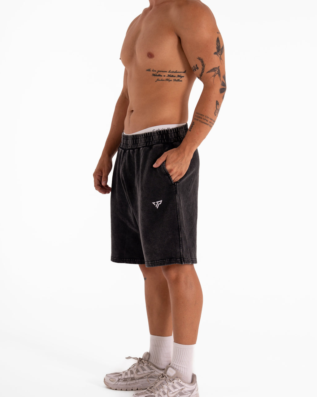 KTP CASUAL SHORTS - BLACK