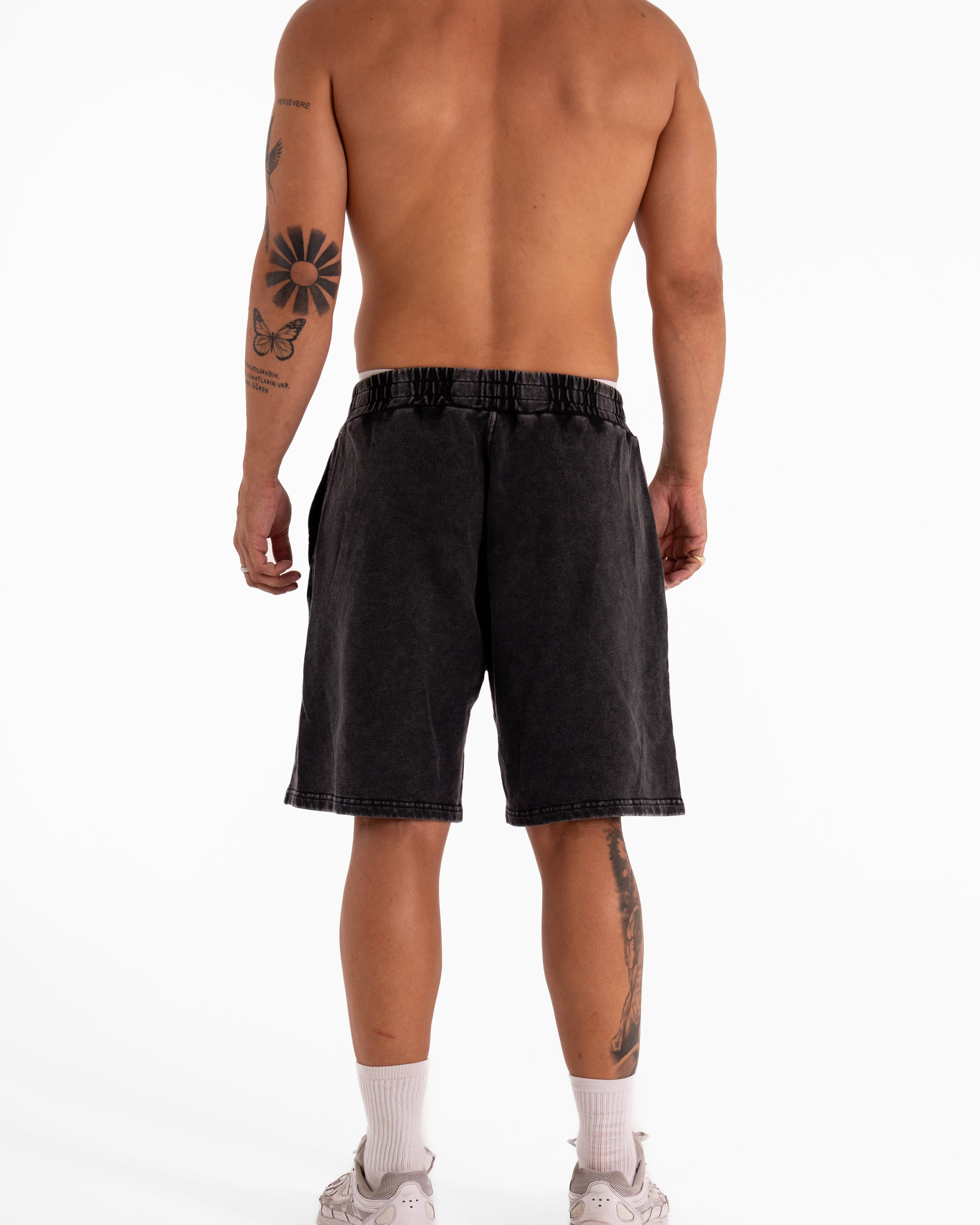 KTP CASUAL SHORTS - BLACK