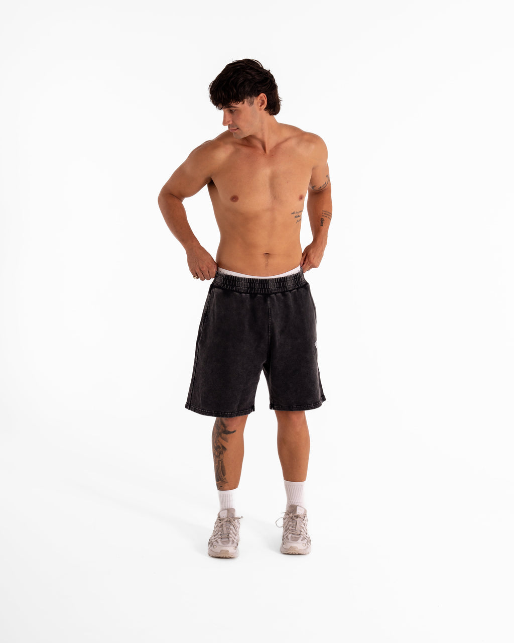 KTP CASUAL SHORTS - BLACK