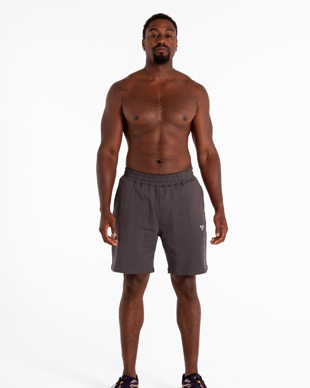 KTP CASUAL SHORTS - DARK GREY