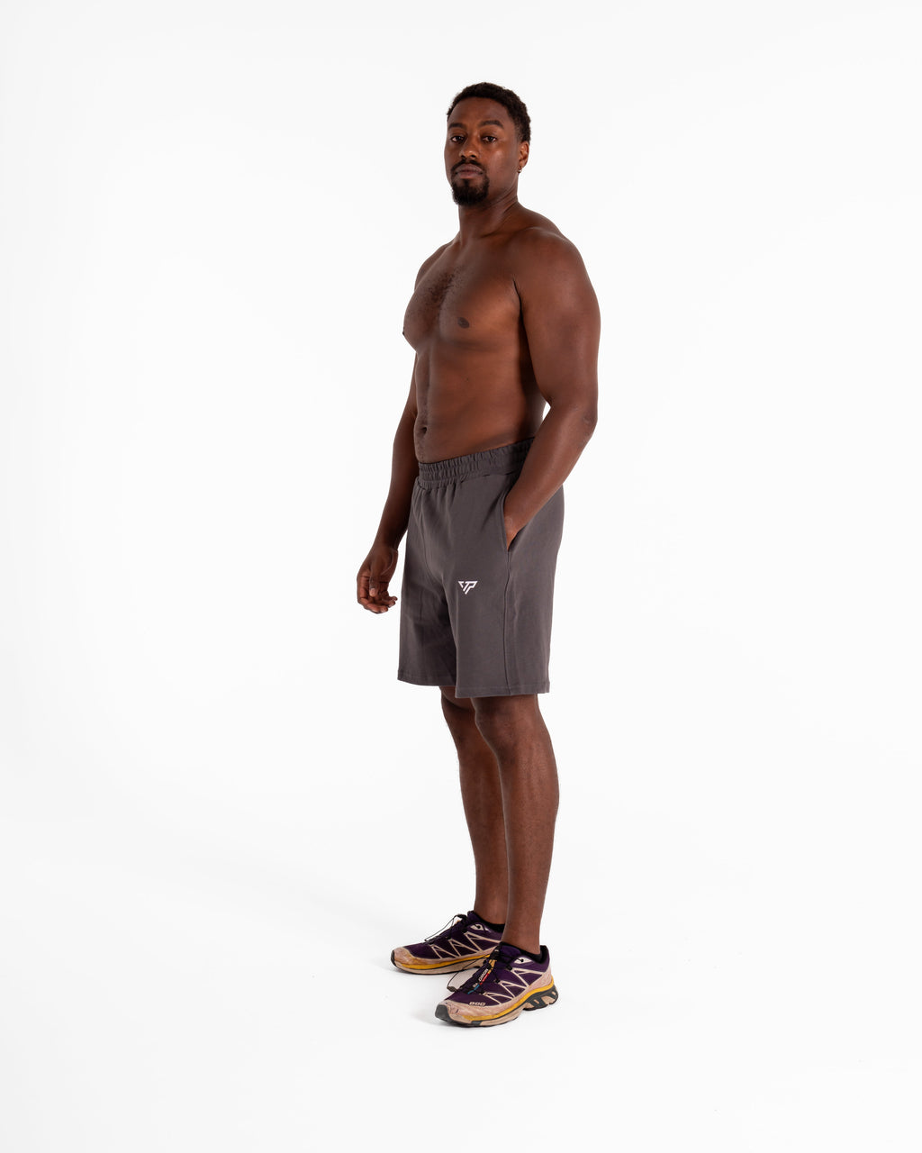 KTP CASUAL SHORTS - DARK GREY