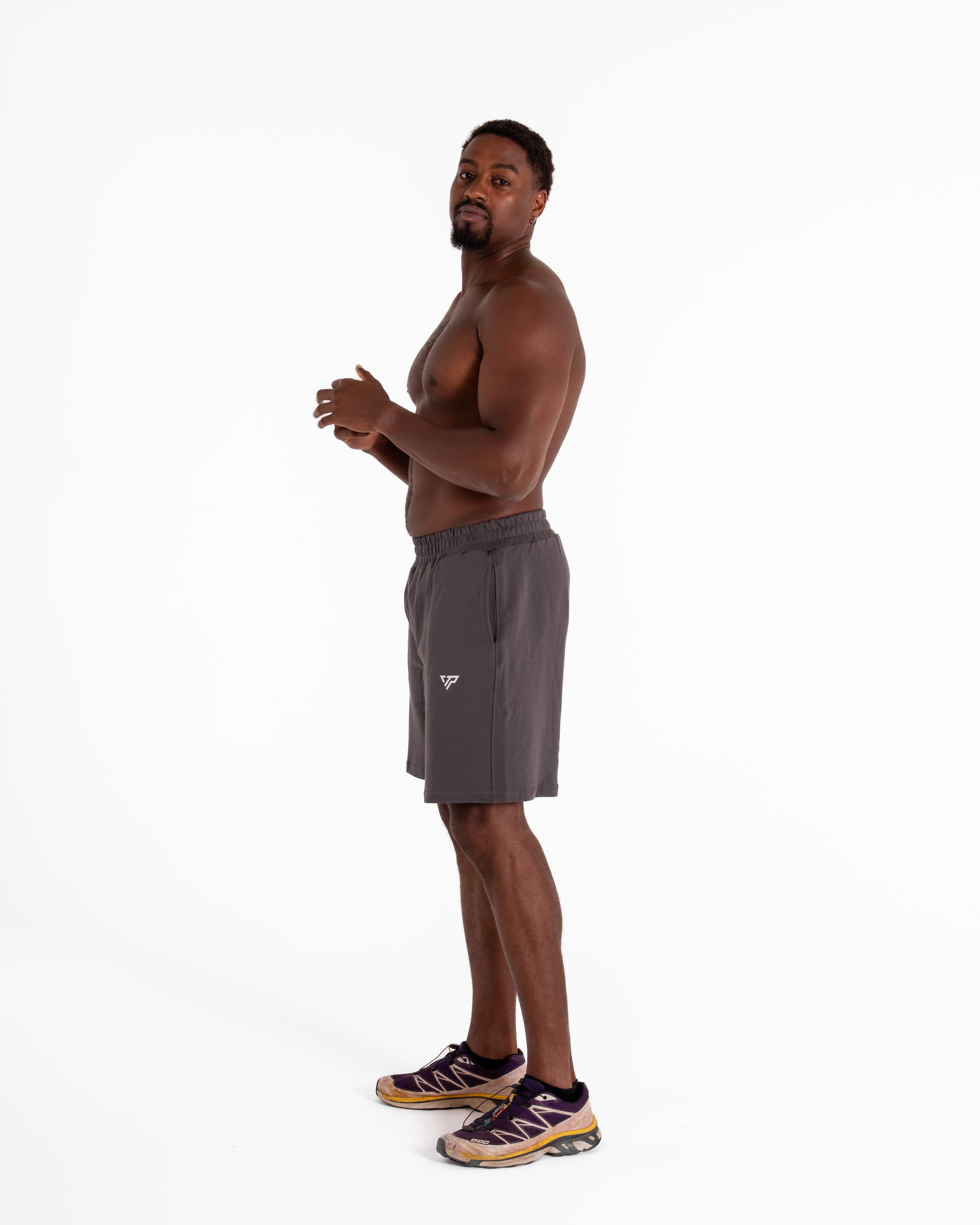 KTP CASUAL SHORTS - DARK GREY