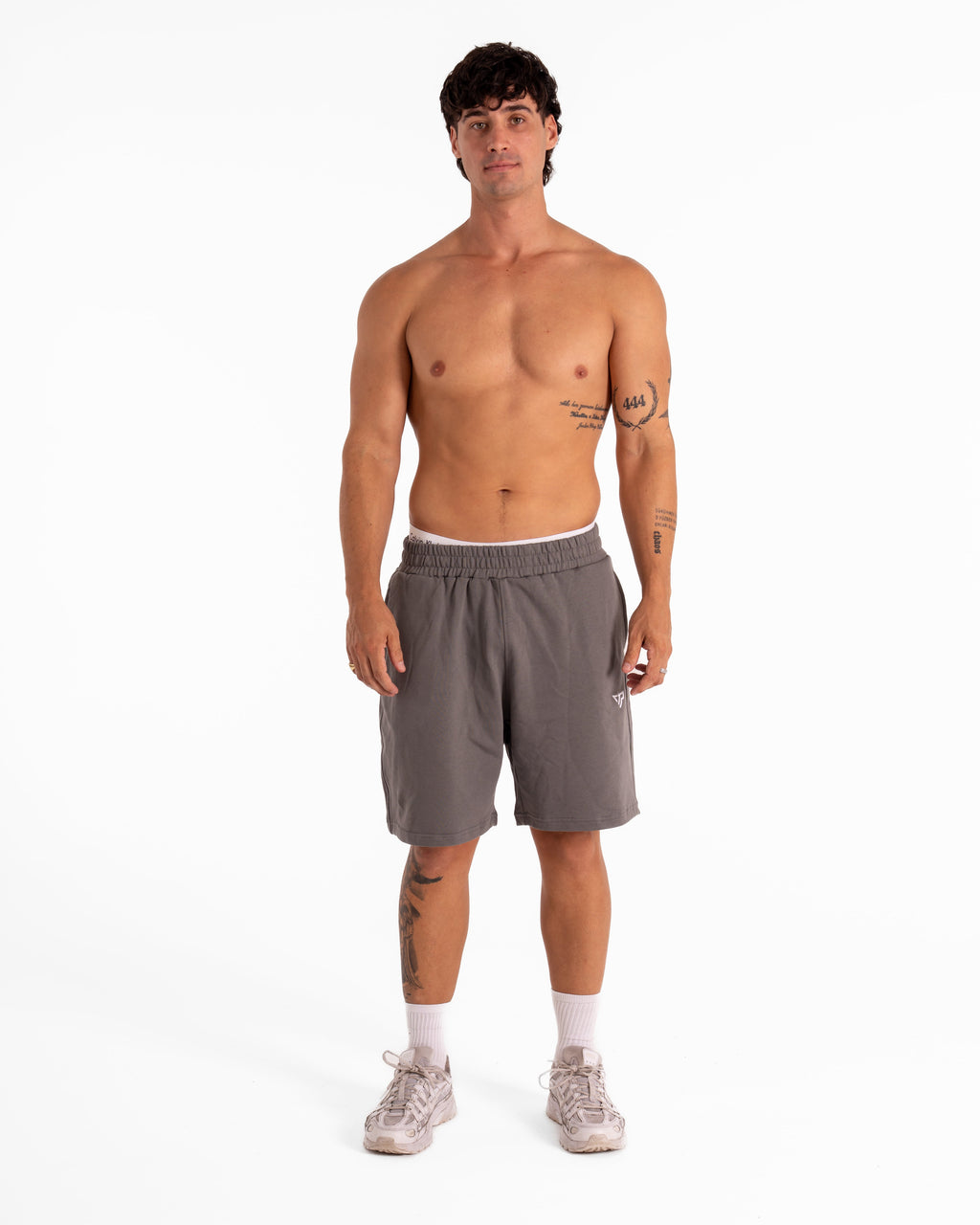 KTP CASUAL SHORTS - MEDIUM GREY