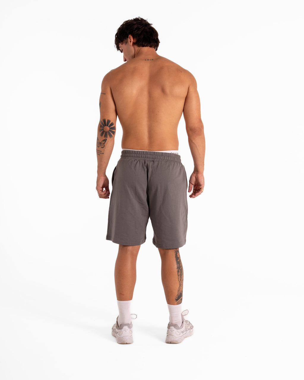 KTP CASUAL SHORTS - MEDIUM GREY