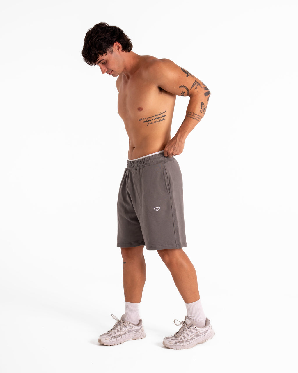 KTP CASUAL SHORTS - MEDIUM GREY