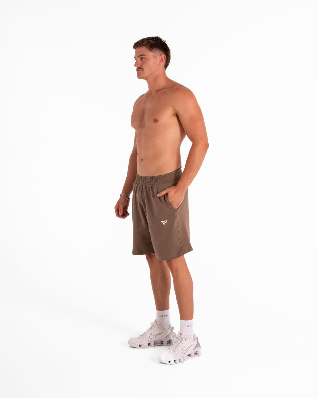 KTP CASUAL SHORTS - BROWN